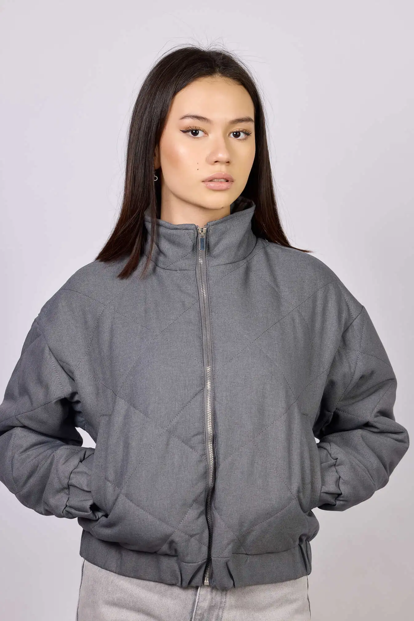 Куртка серый для женщин 42283-61 47