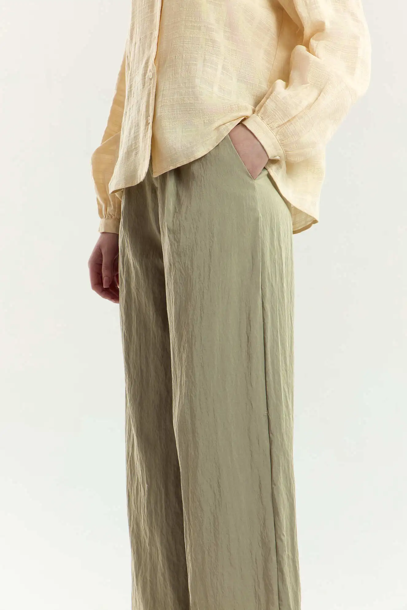 Брюки хаки для женщин 45136-14 71