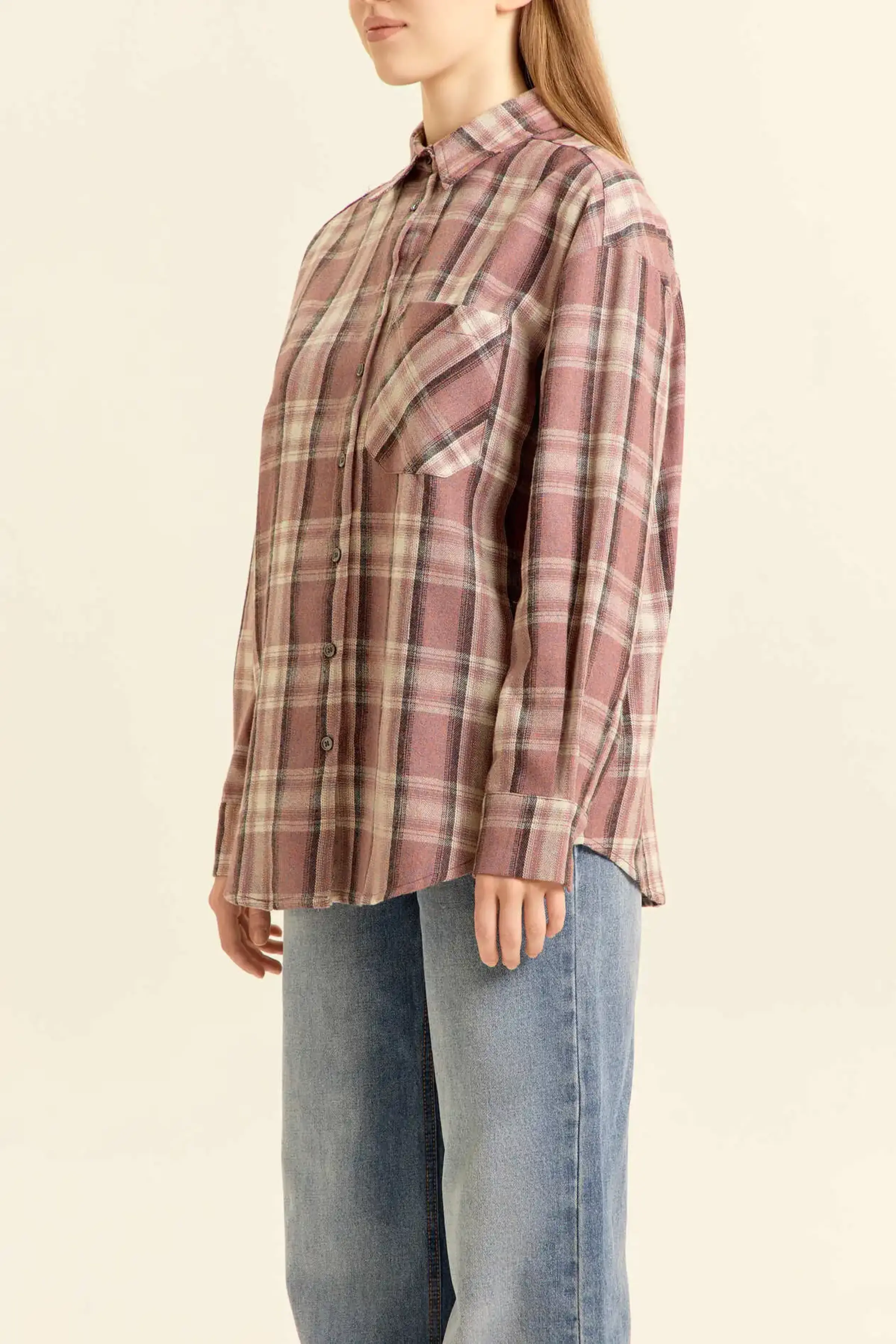 Рубашка розовый для женщин 46309-17 66