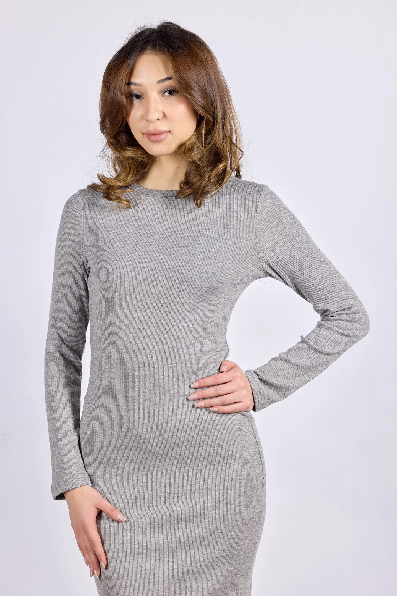 Платье серый для женщин 44141-61 54