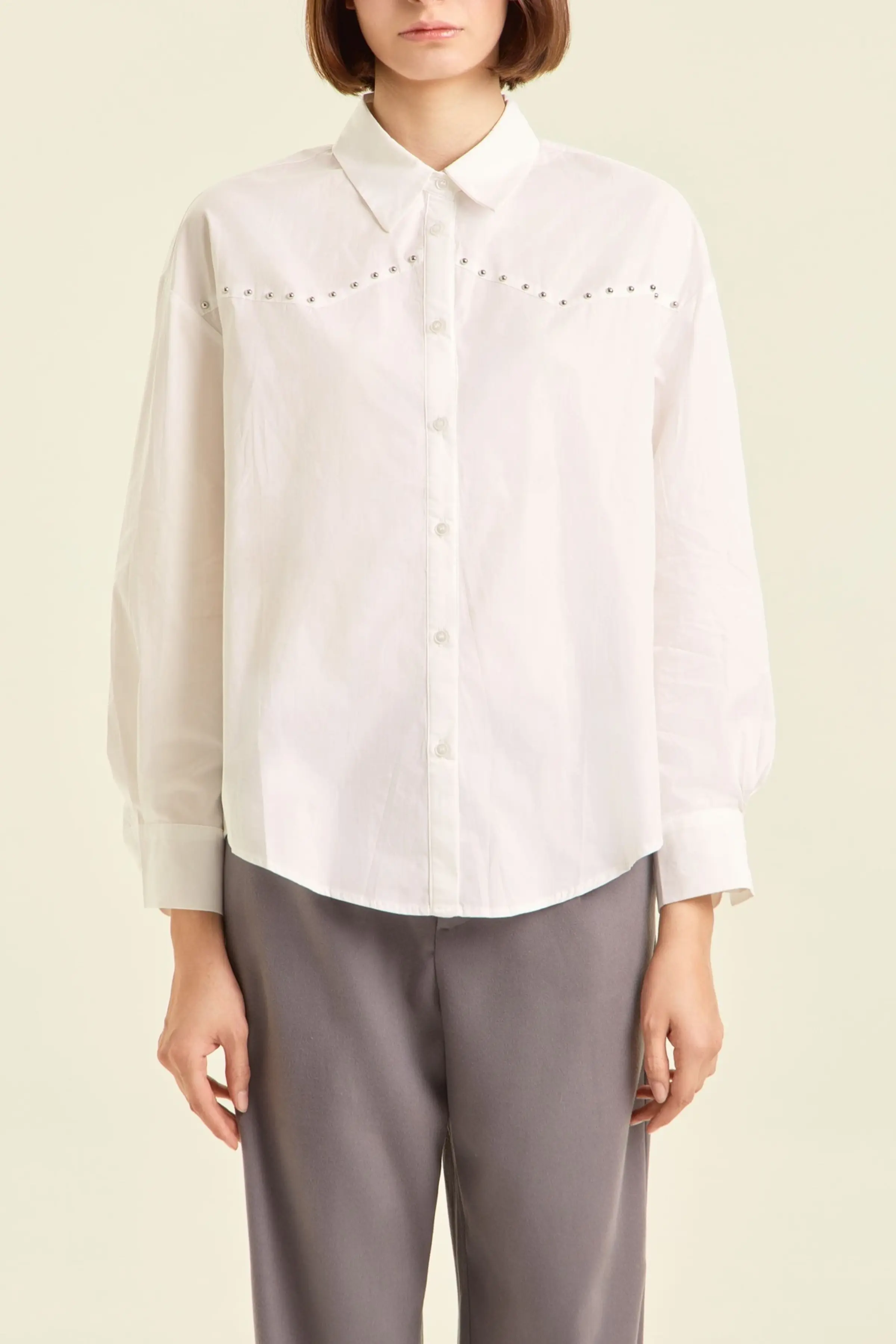 Рубашка белый для женщин 47221-4 66