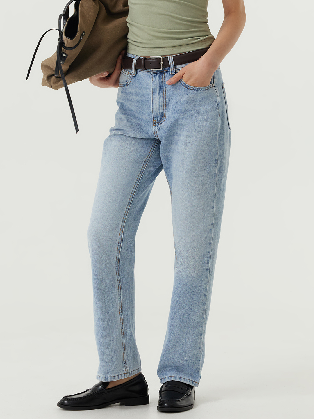 Джинсы голубой для женщин 48756-10 74