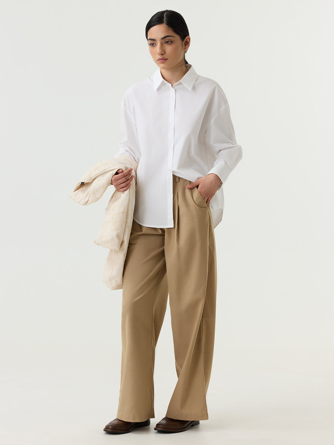 Рубашка белый для женщин 48152-4 66