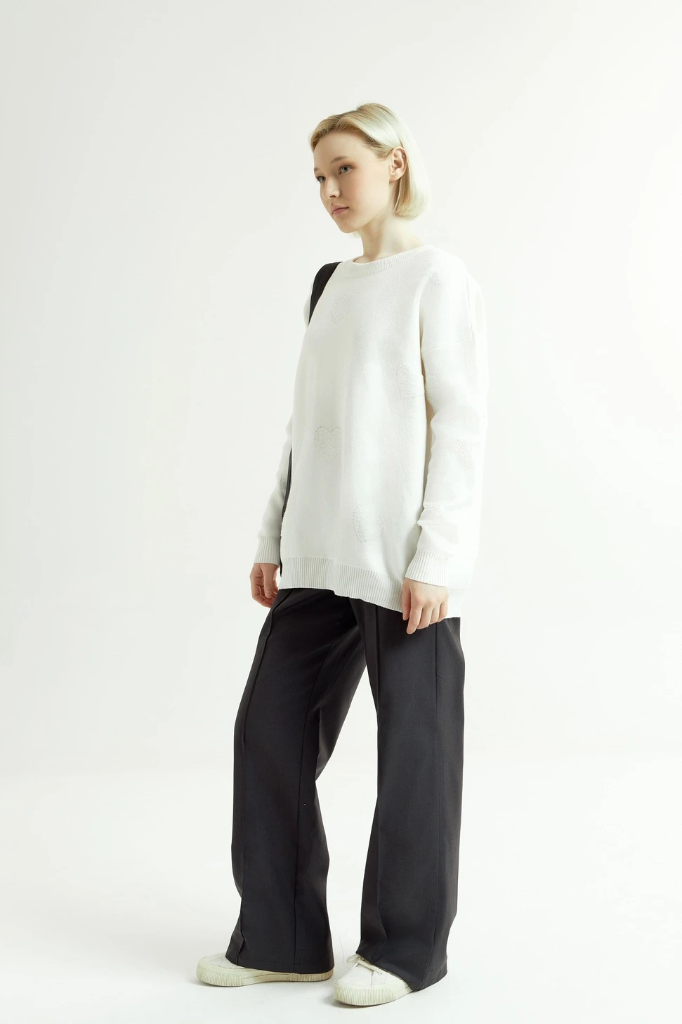 Свитер белый для женщин 43210-4 65