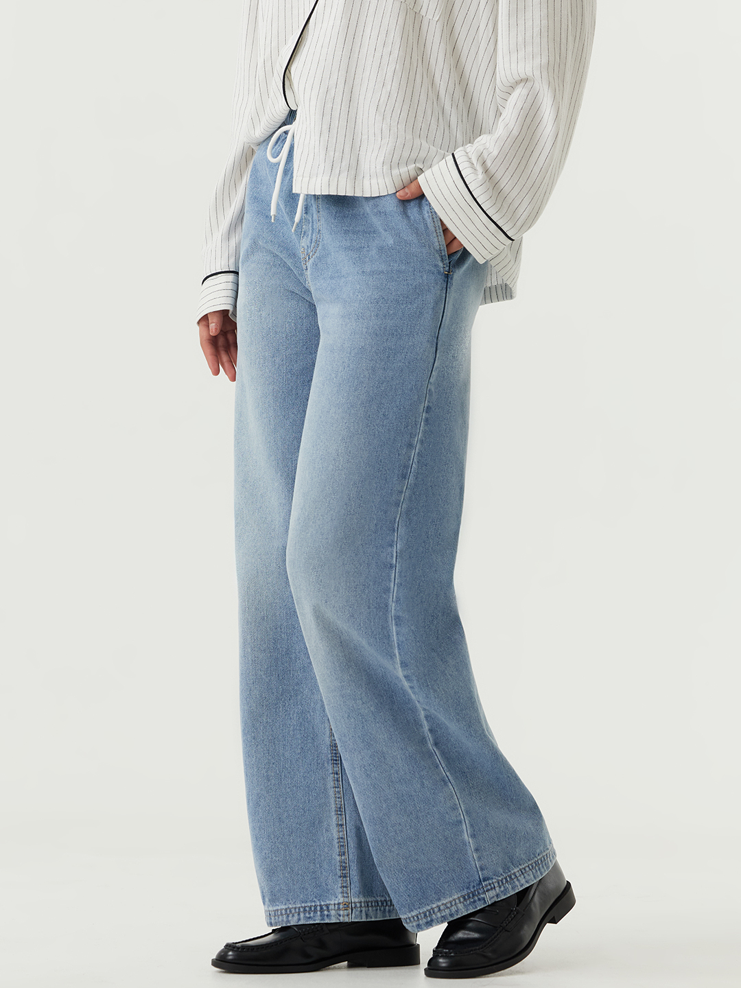 Джинсы голубой для женщин 48242-10 74