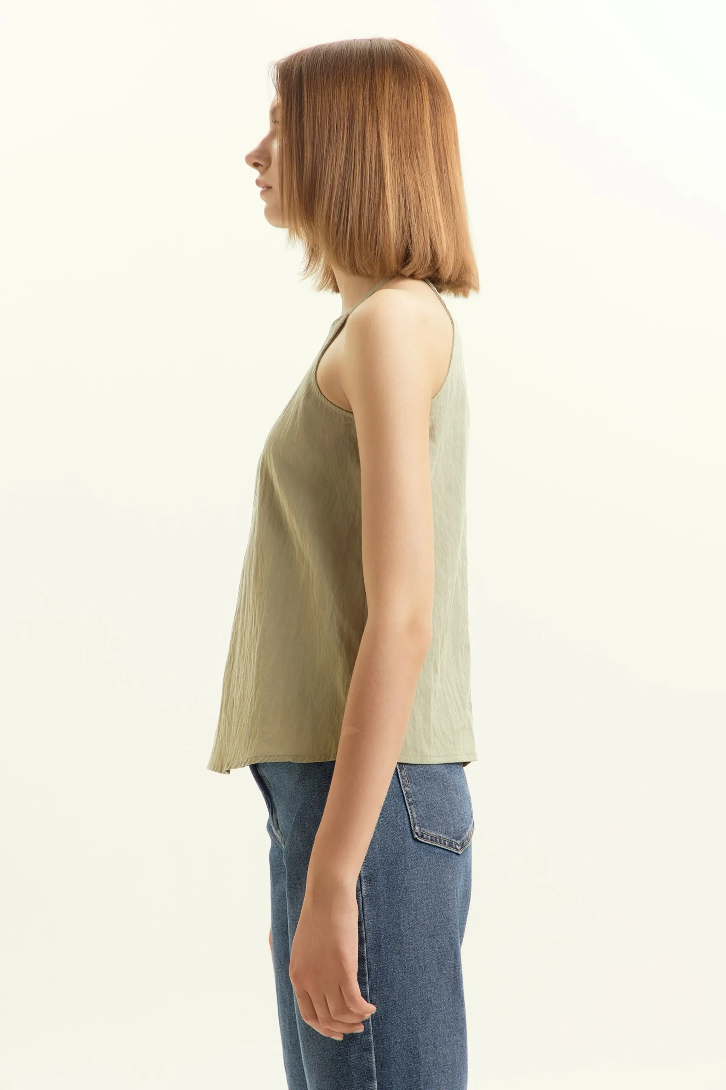 Топ хаки для женщин 45135-14 46