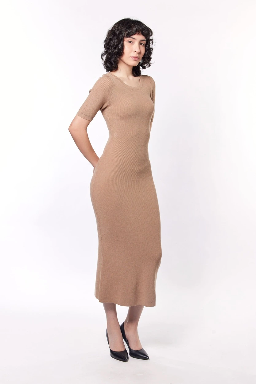 Платье бежевый для женщин 44206-15 54