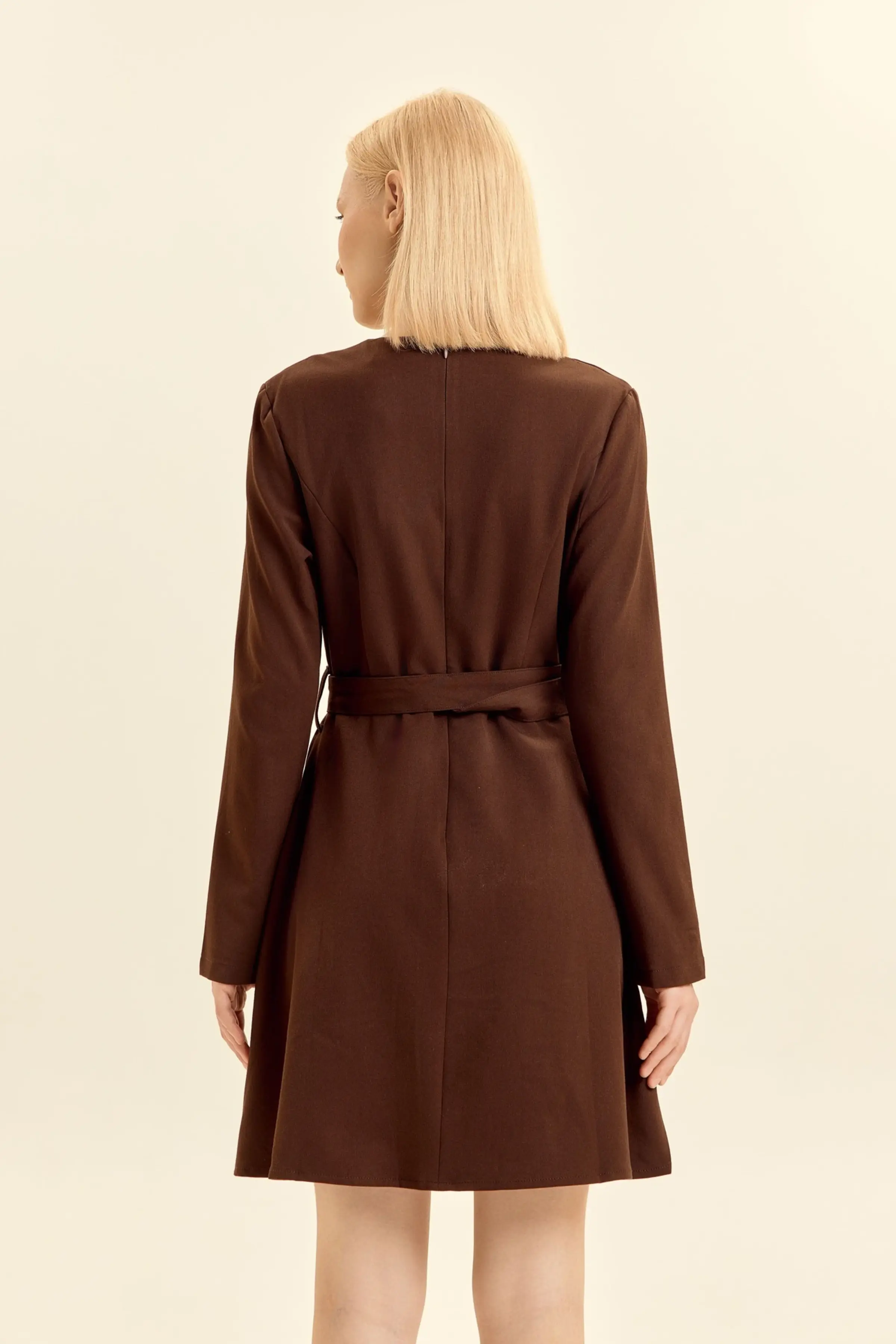 Платье коричневый для женщин 46239-13 54