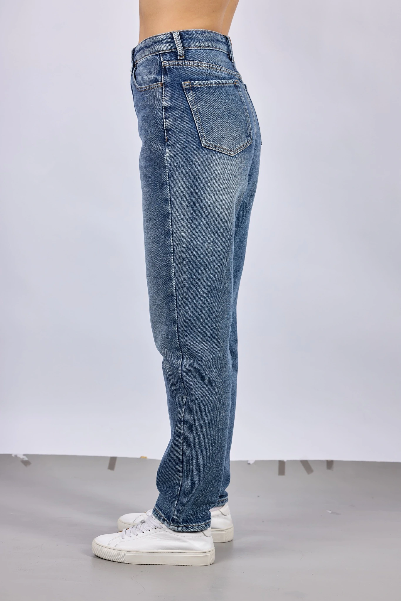 Джинсы голубой для женщин 43755-10 74