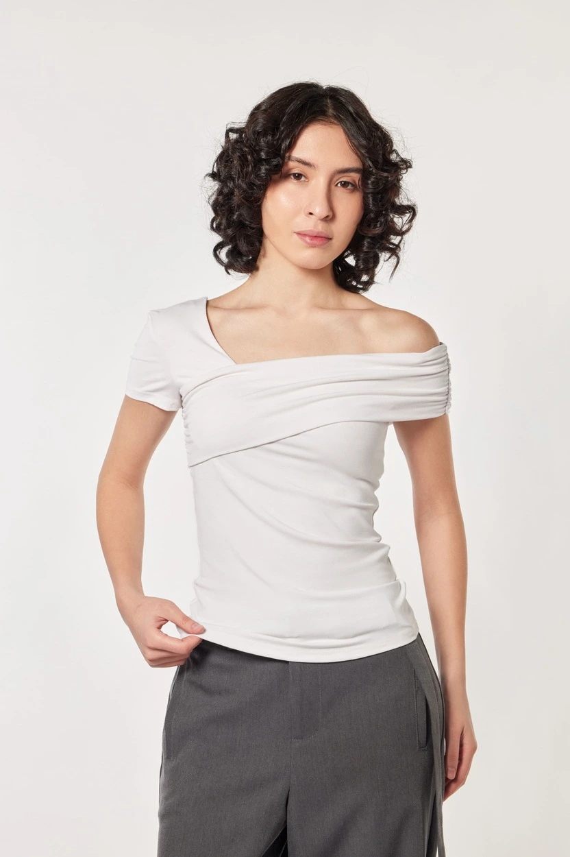 Футболка белый для женщин 44270-4 67