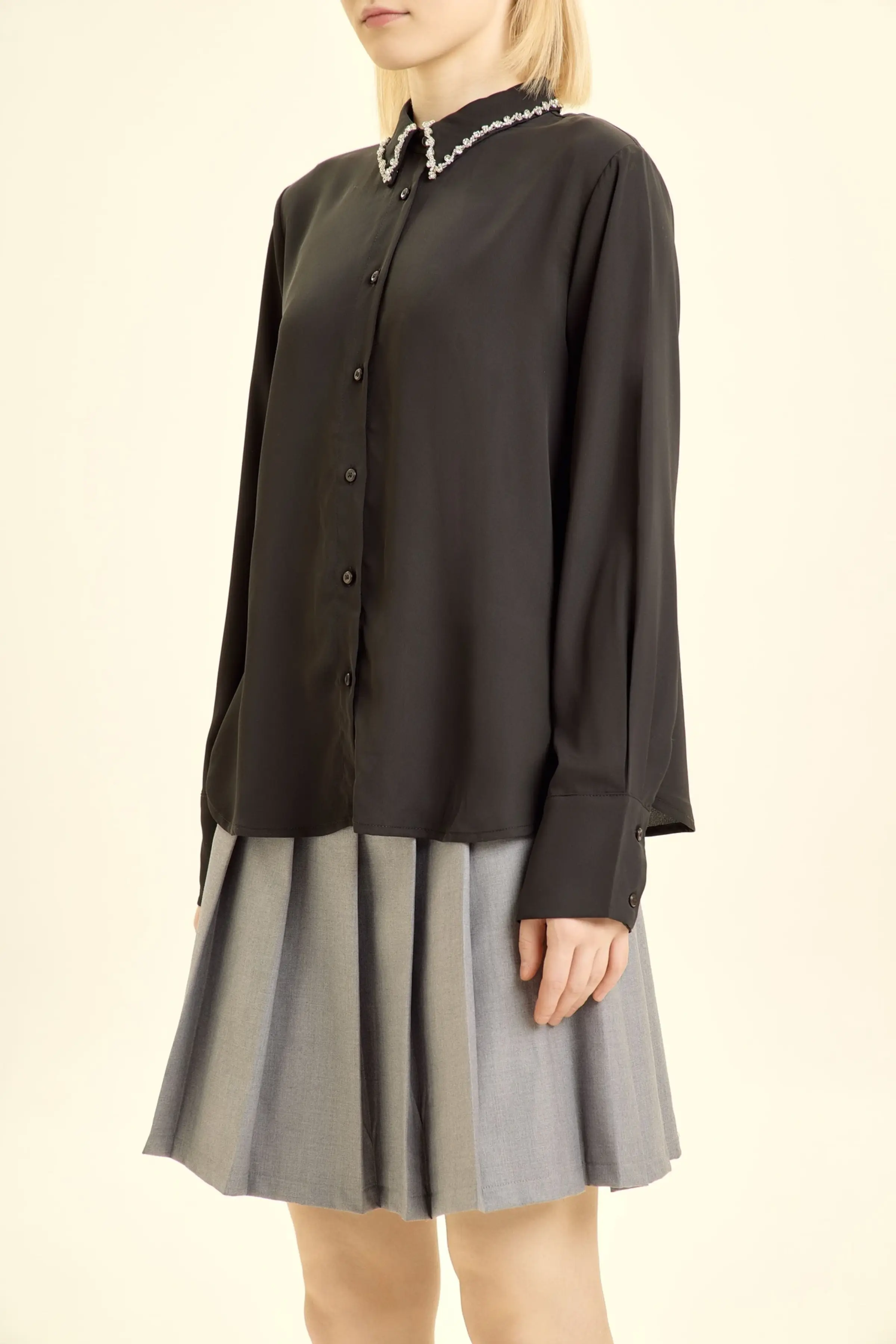 Рубашка черный для женщин 46150-1 66