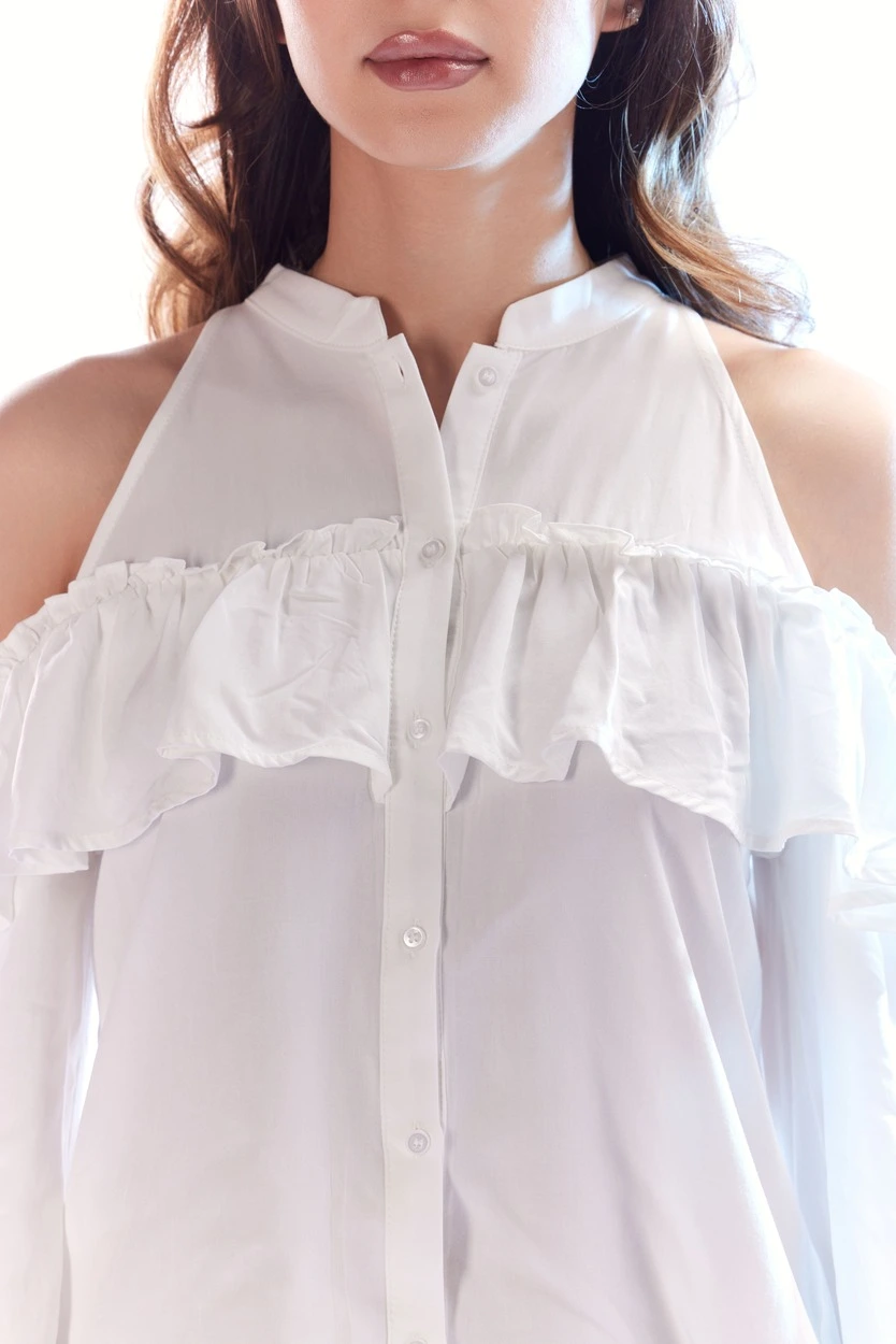 Блузка белый для женщин 44253-4 28