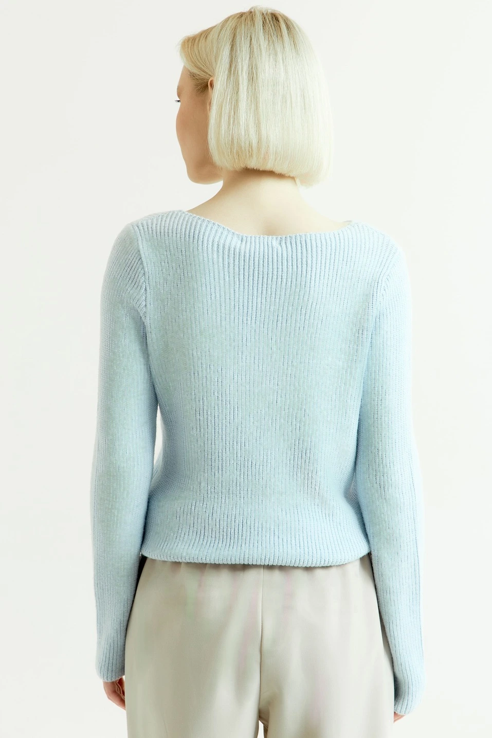 Джемпер голубой для женщин 43165-10 60