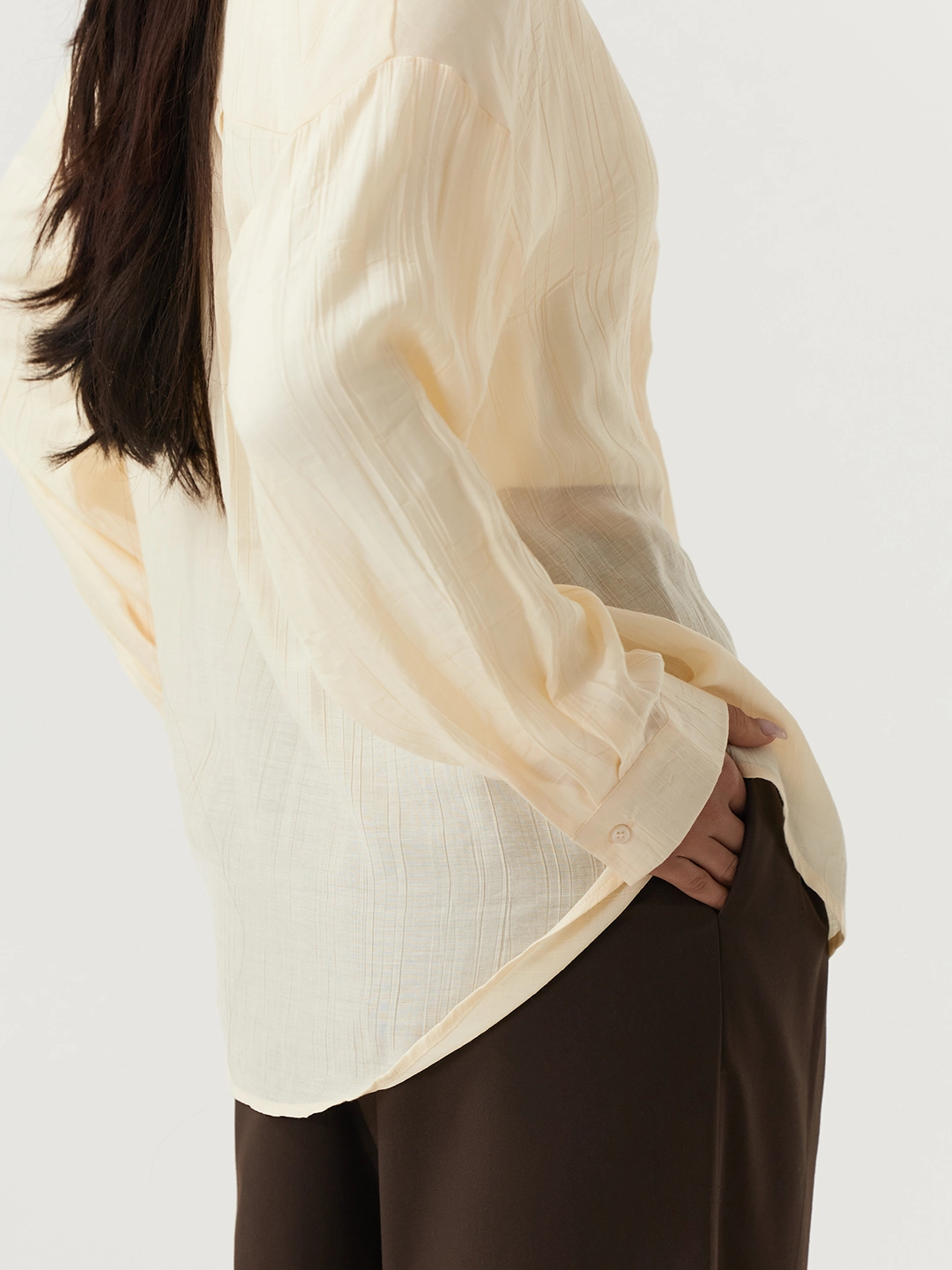 Рубашка желтый для женщин 48223-5 66