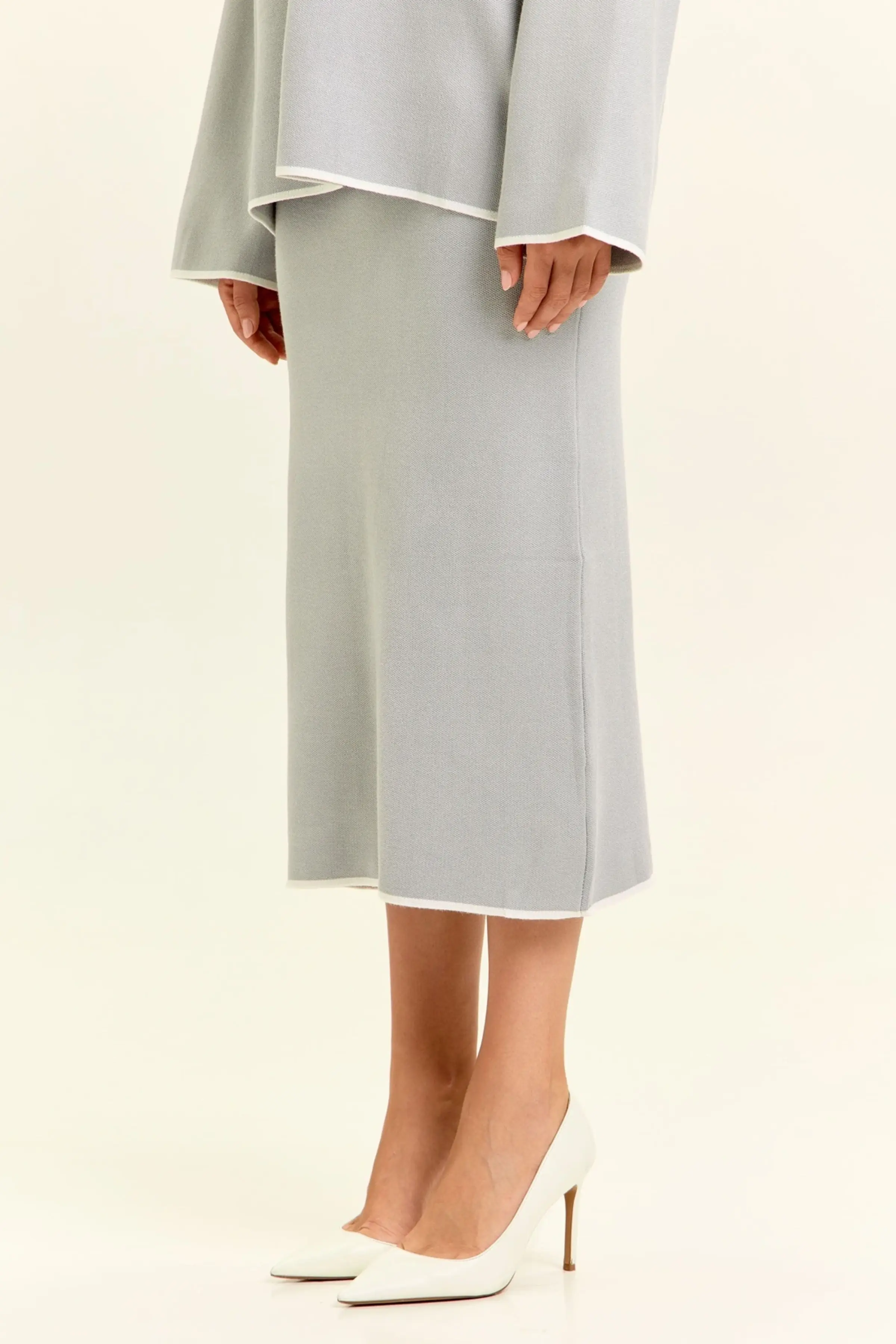 Юбка серый для женщин 47147-61 52