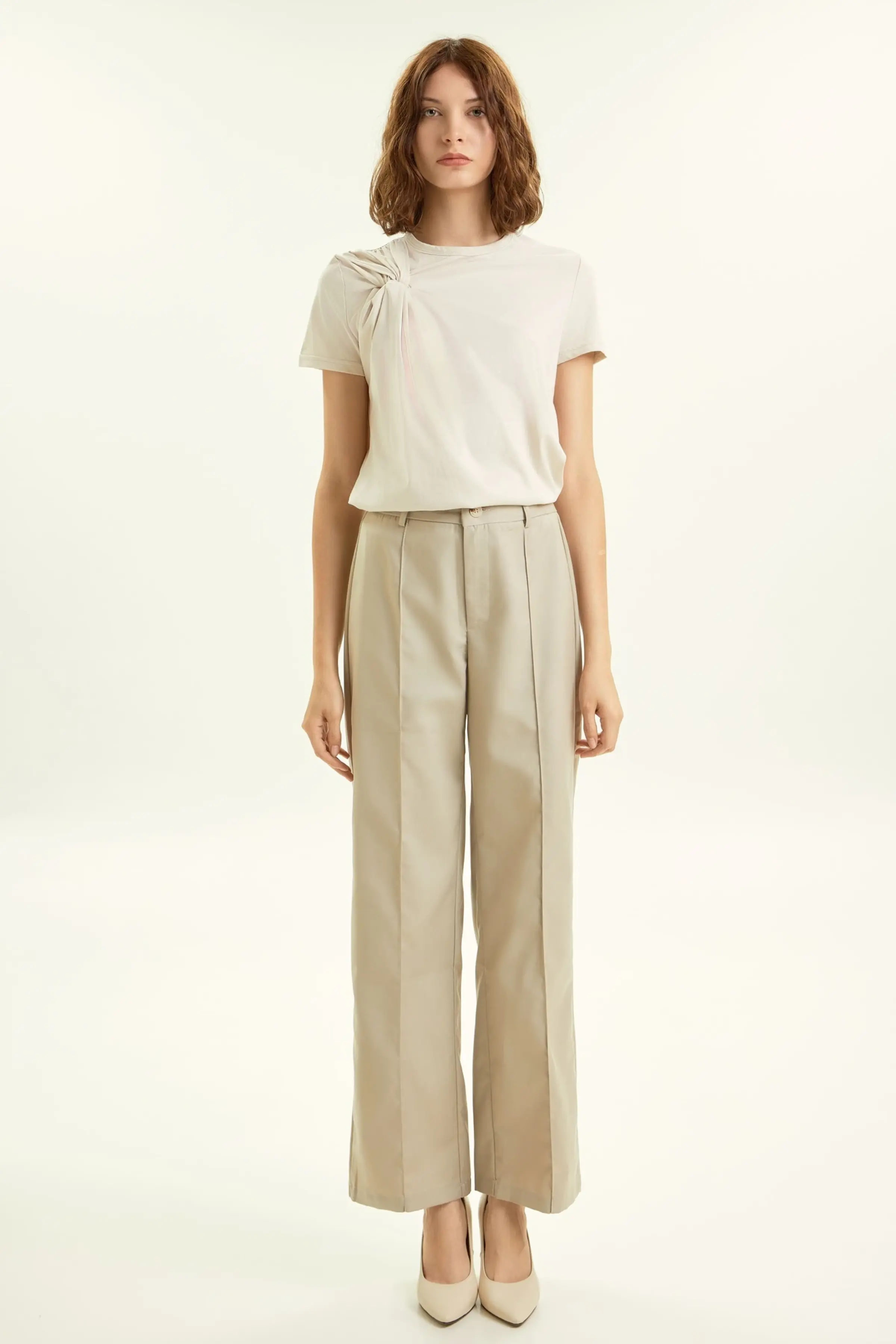 Футболка бежевый для женщин 45253-15 67