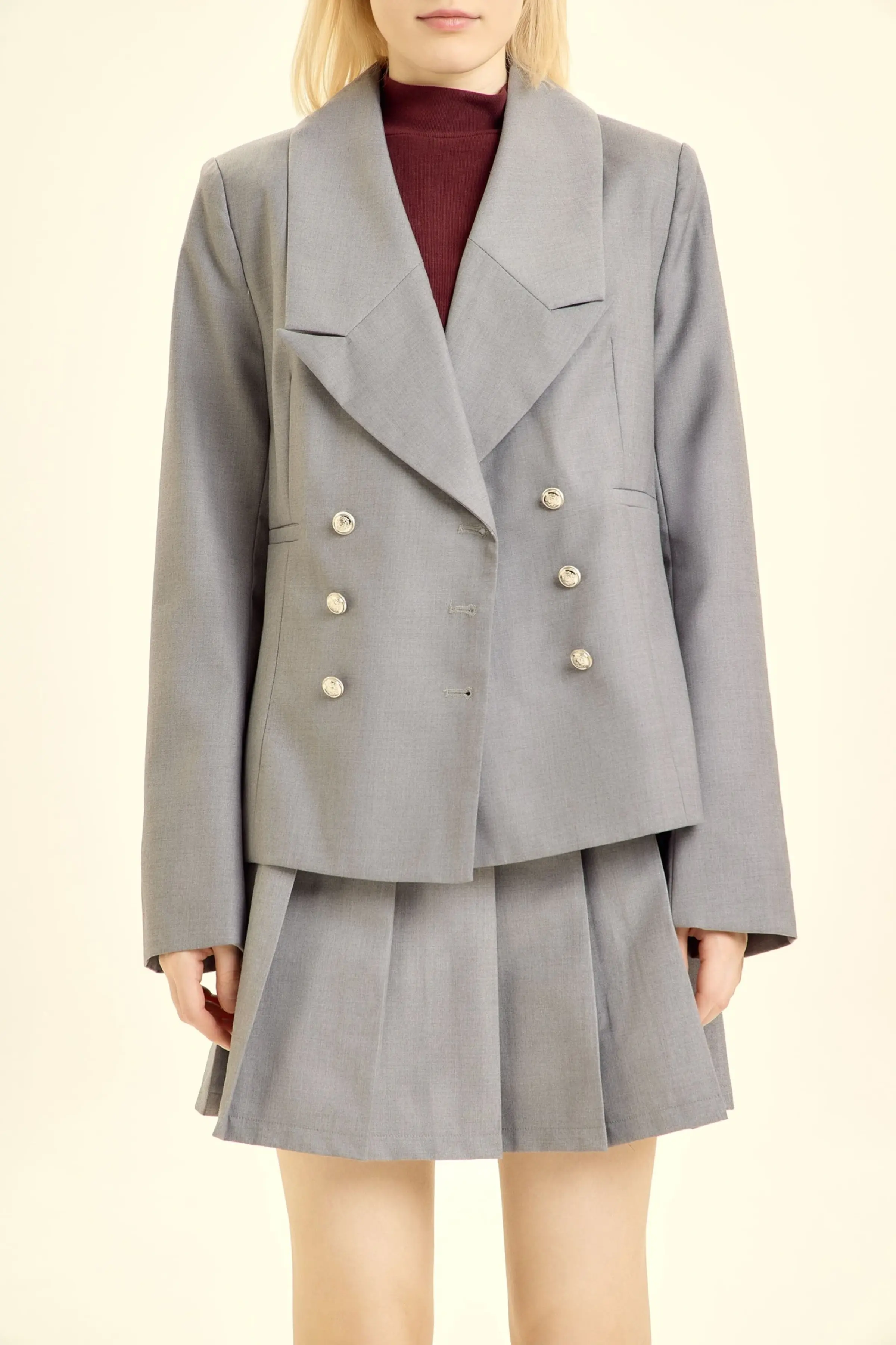 Жакет серый для женщин 46139-61 64