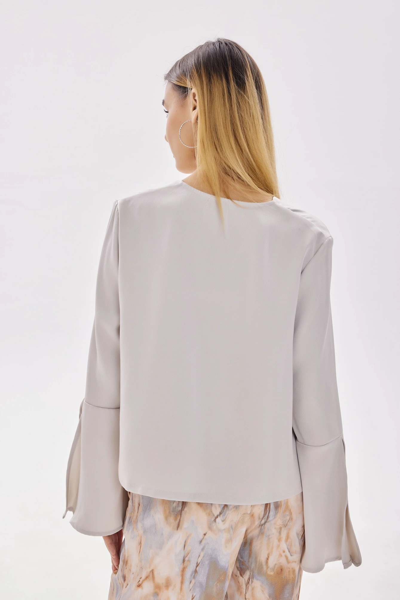 Блузка бежевый для женщин 40276-15 28