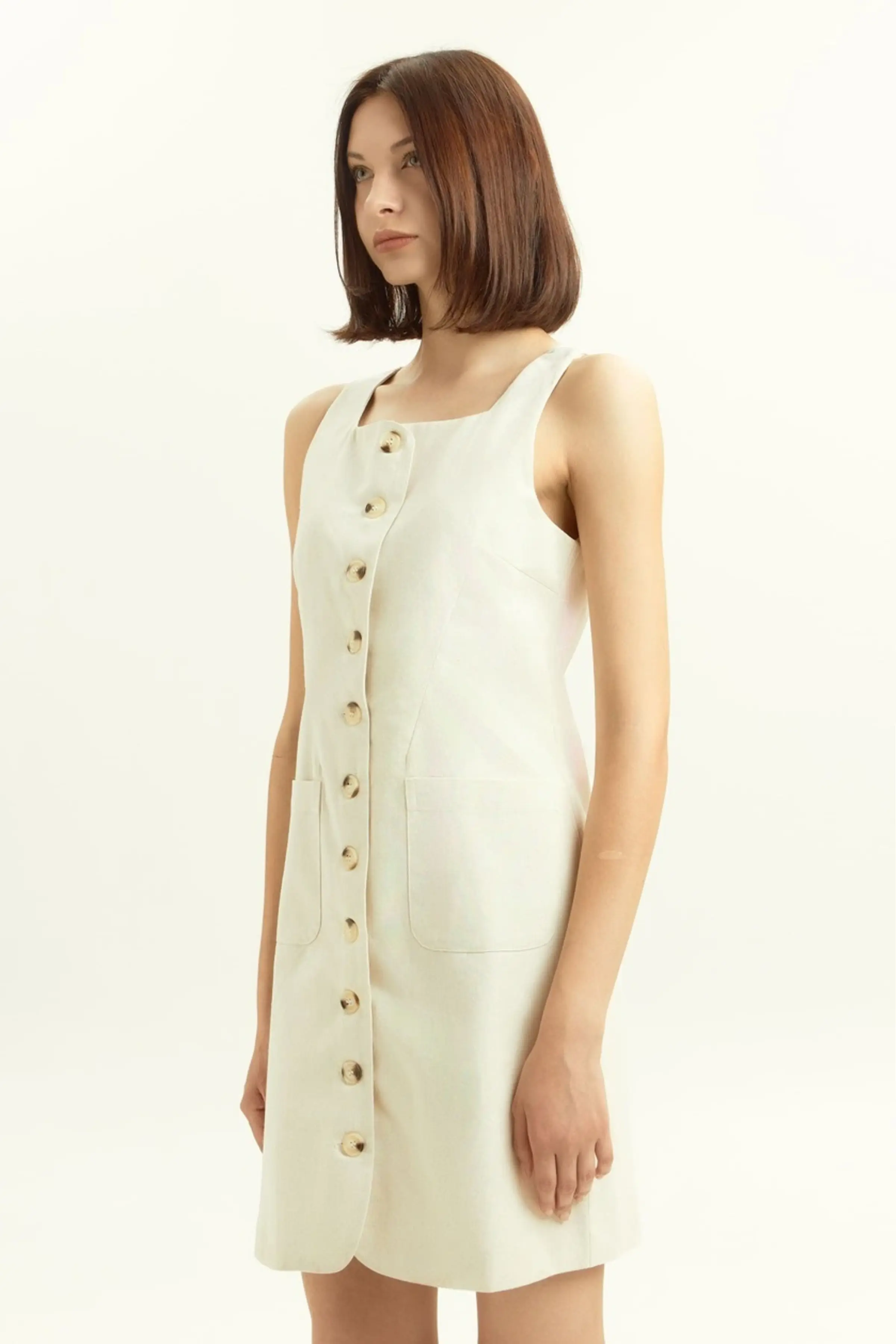 Платье светло-бежевый для женщин 45186-160 54