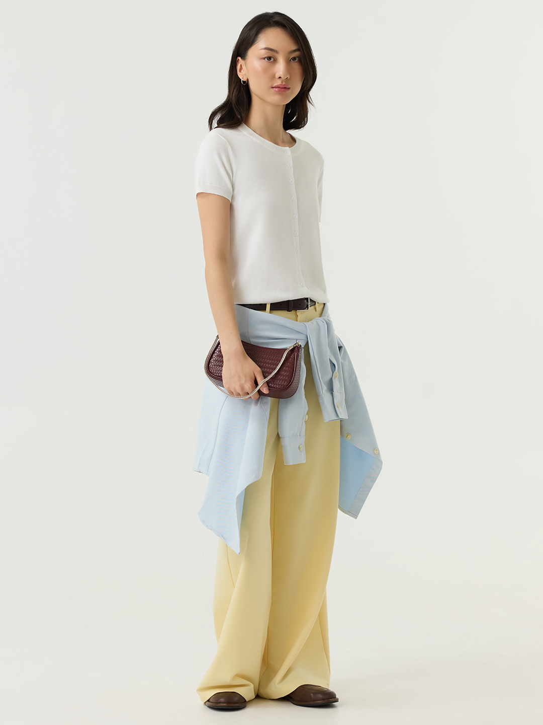 Брюки желтый для женщин 48164-5 71