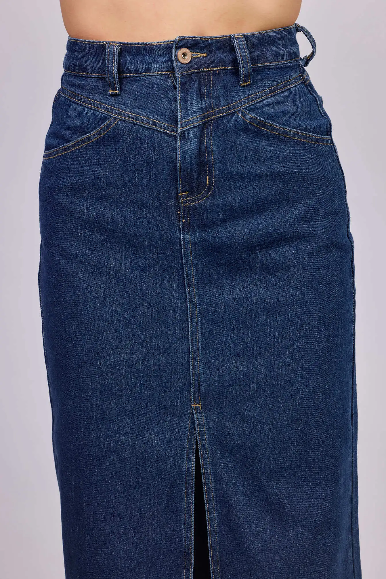 Юбка синий для женщин 42209-65 52