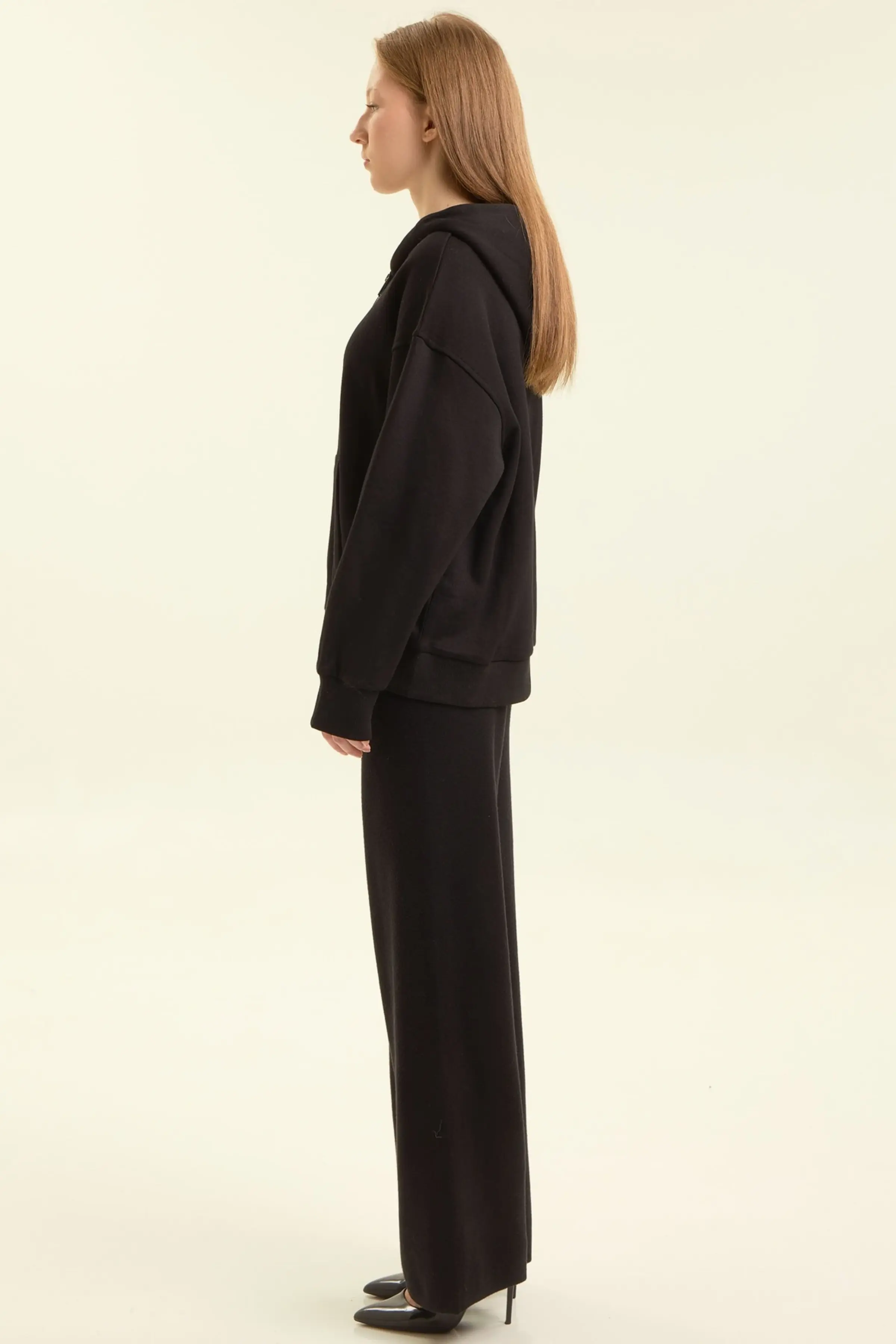 Худи черный для женщин 47244-1 62