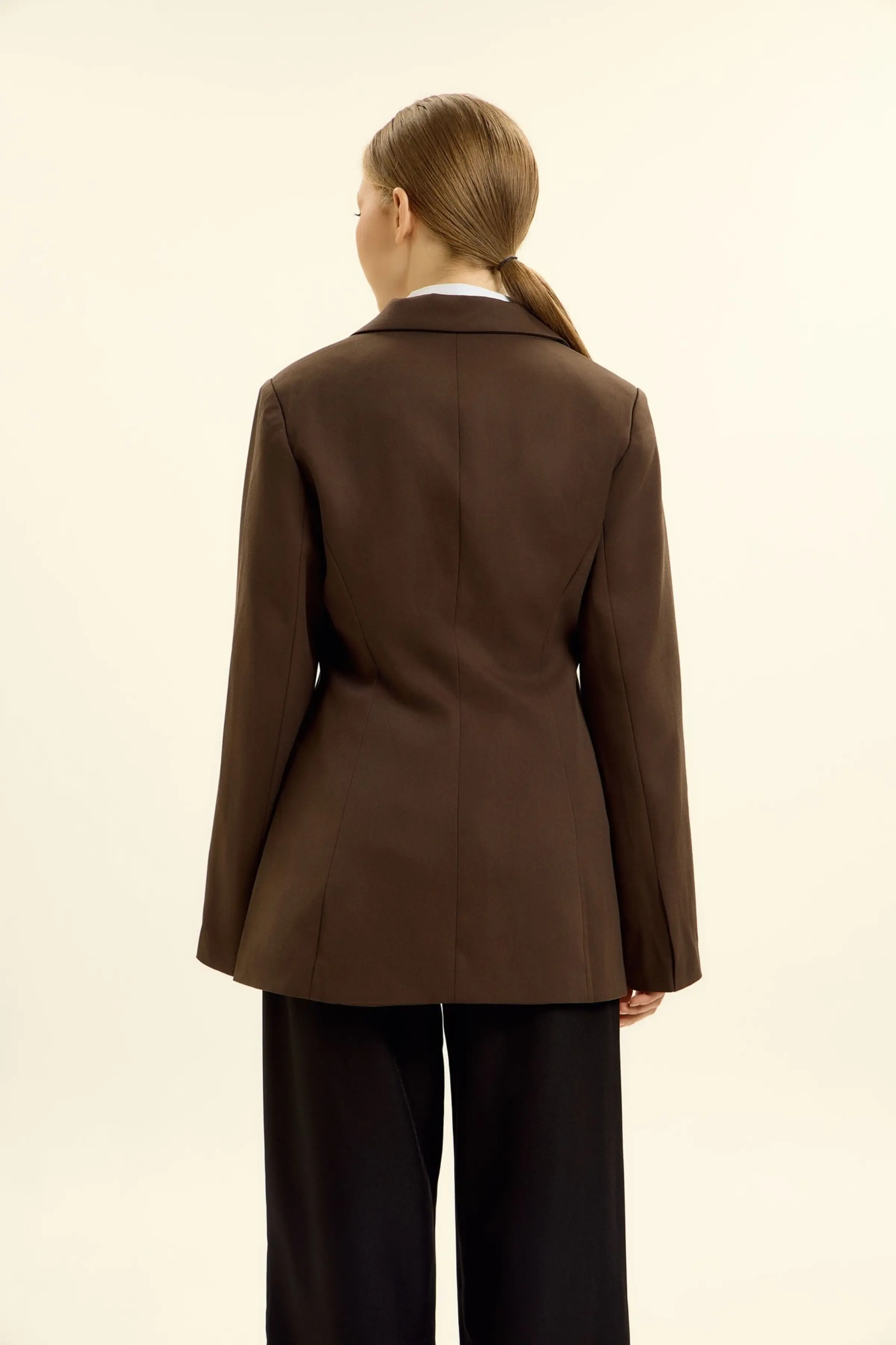 Жакет коричневый для женщин 46261-13 64