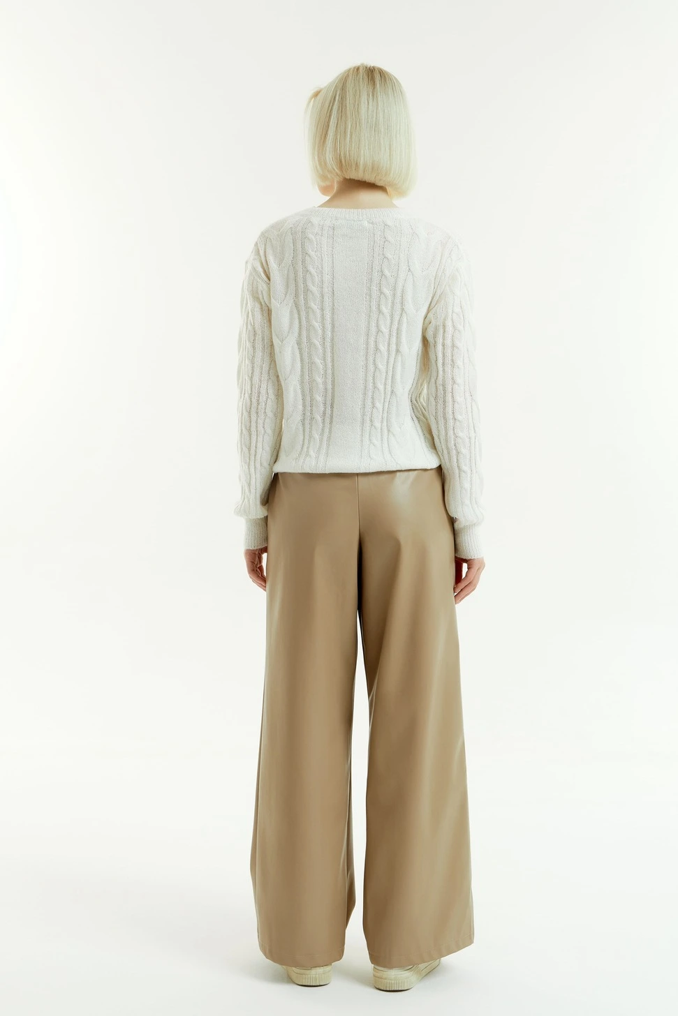 Брюки бежевый для женщин 43110-15 71