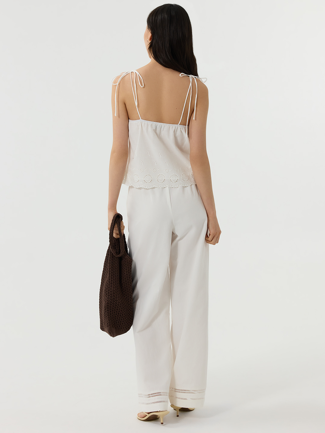 Брюки белый для женщин 49126-4 71