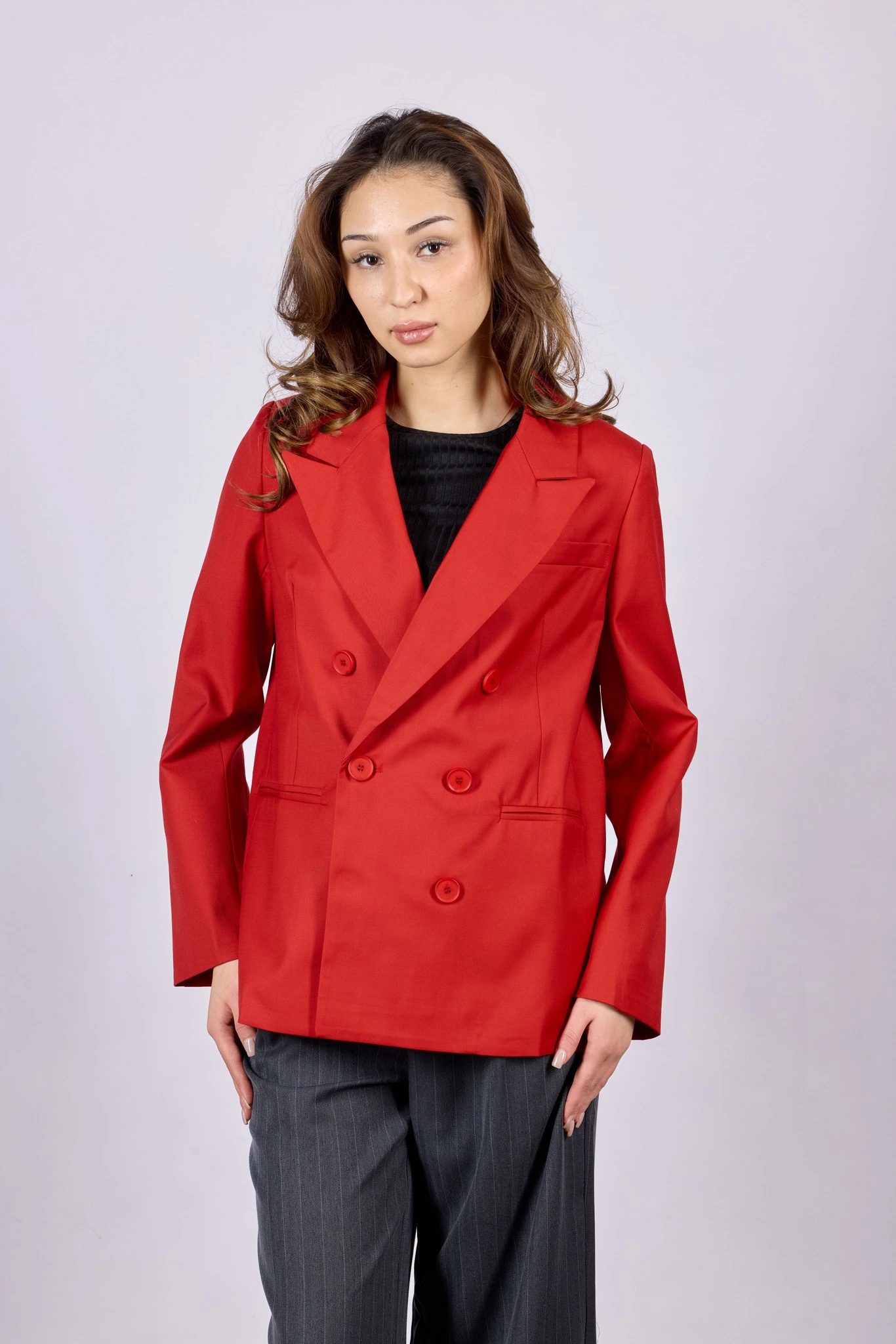 Жакет красный для женщин 44111-7 64