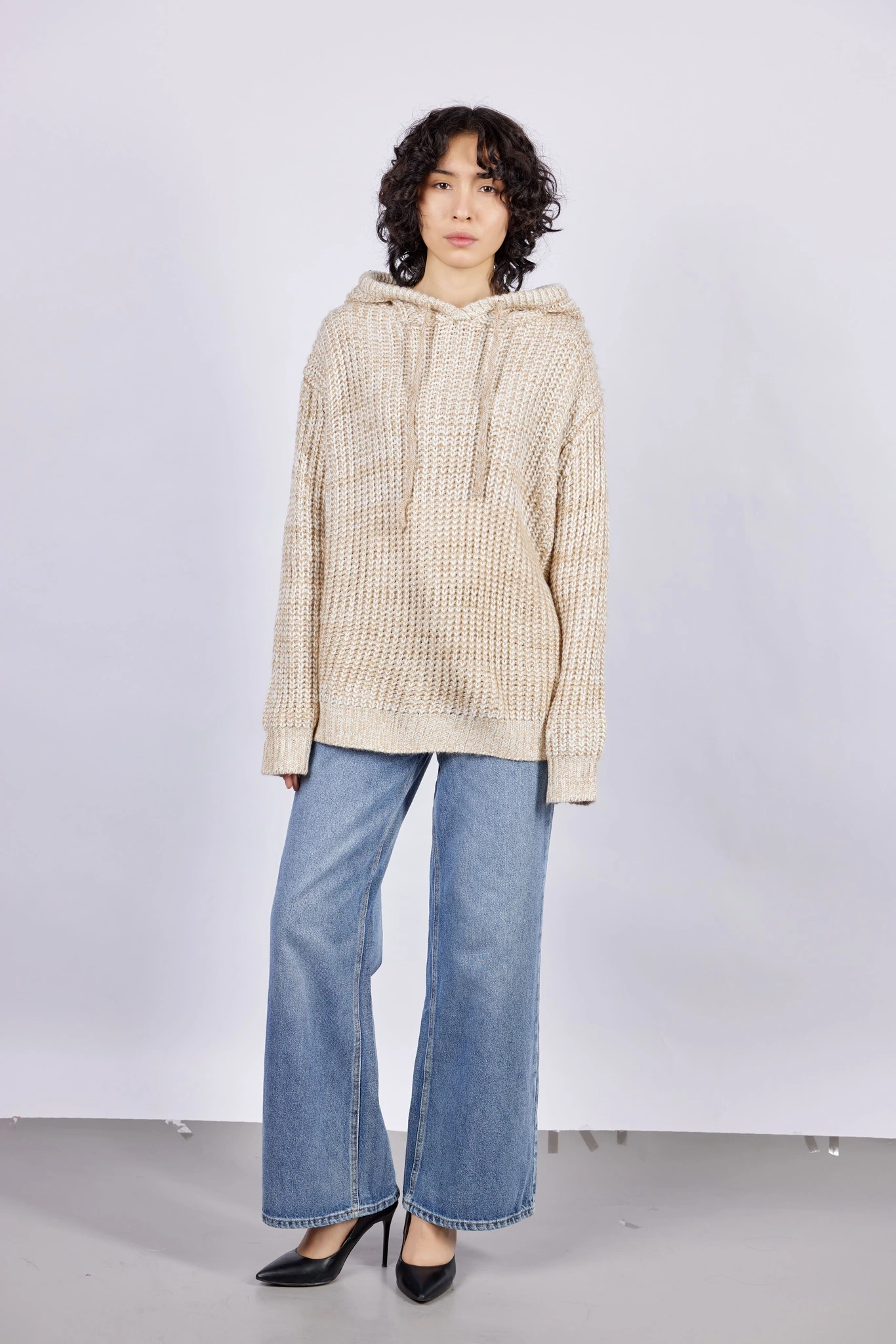 Свитер бежевый для женщин 43227-15 65