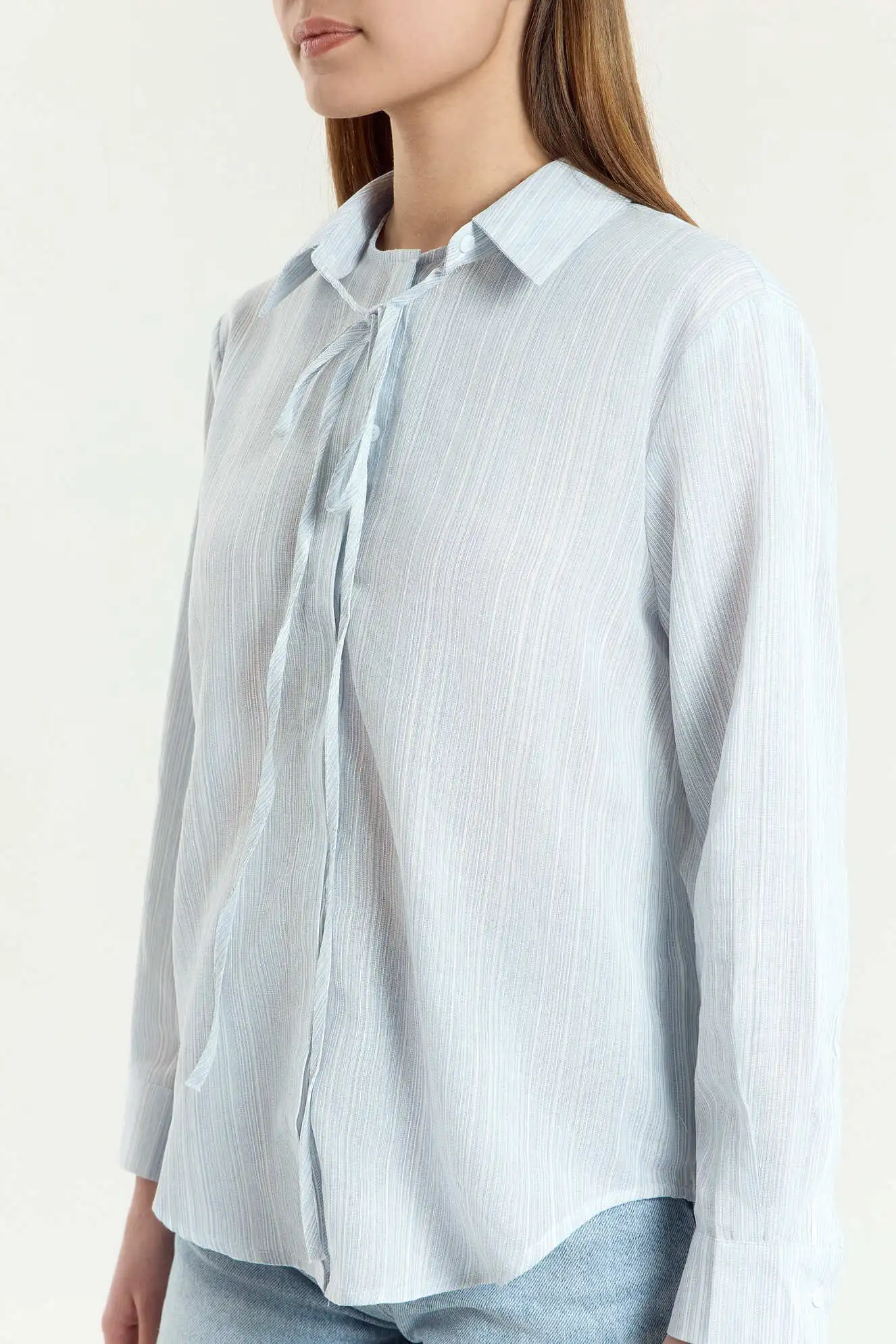 Рубашка светло-голубой для женщин 45103-25 66