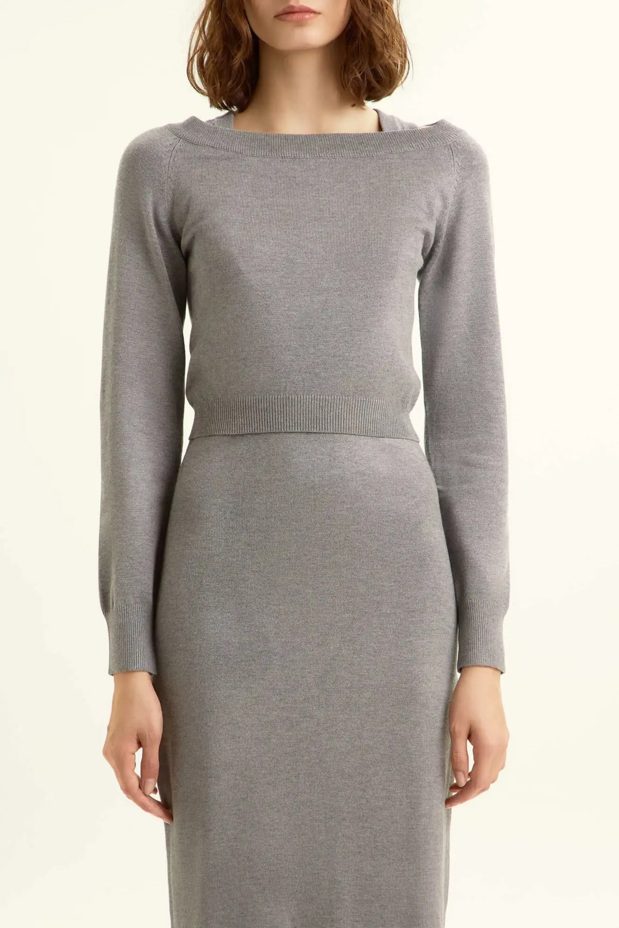 Платье серый для женщин 43211-61 54