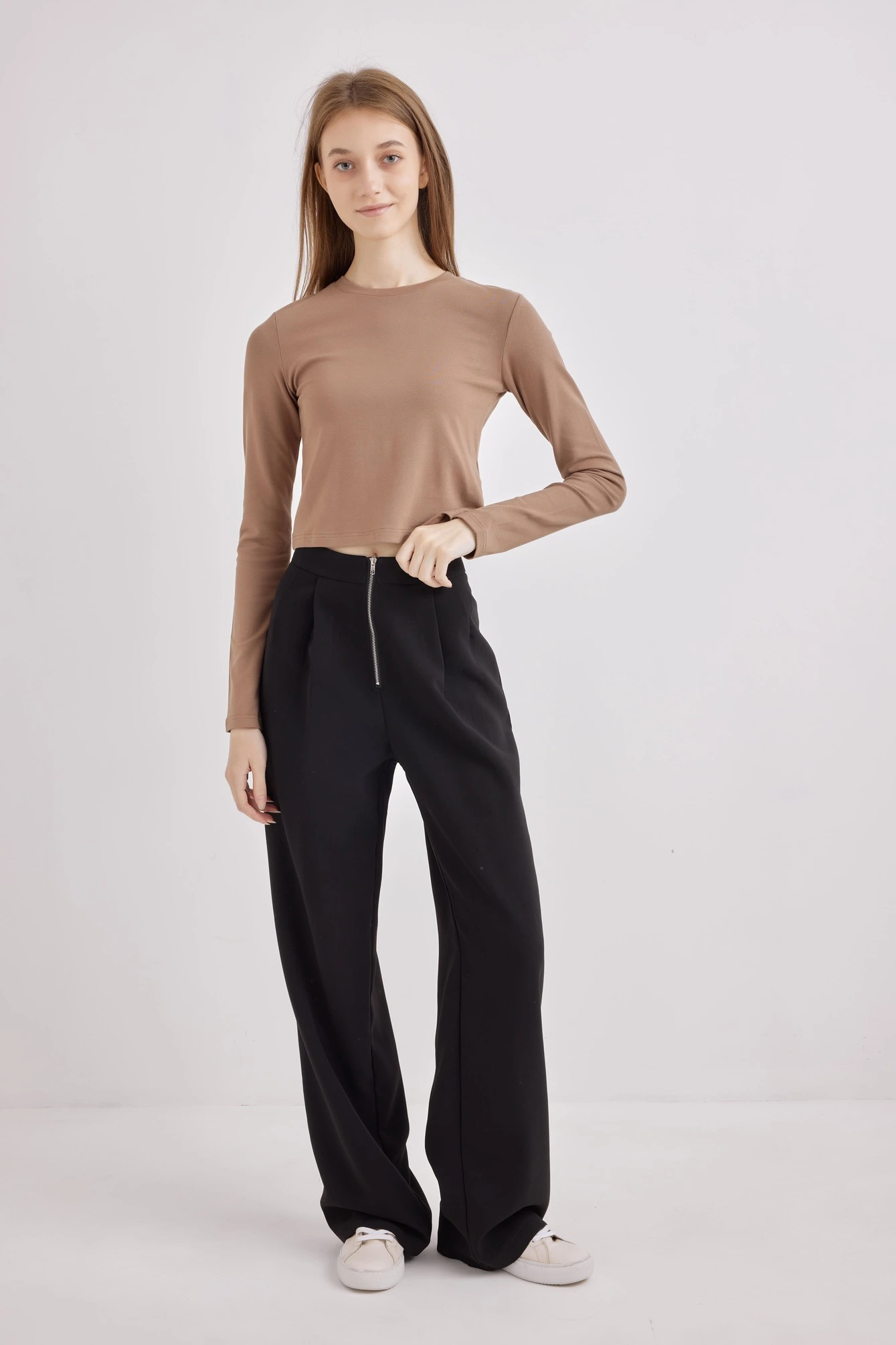 Брюки черный для женщин 42230-1 71