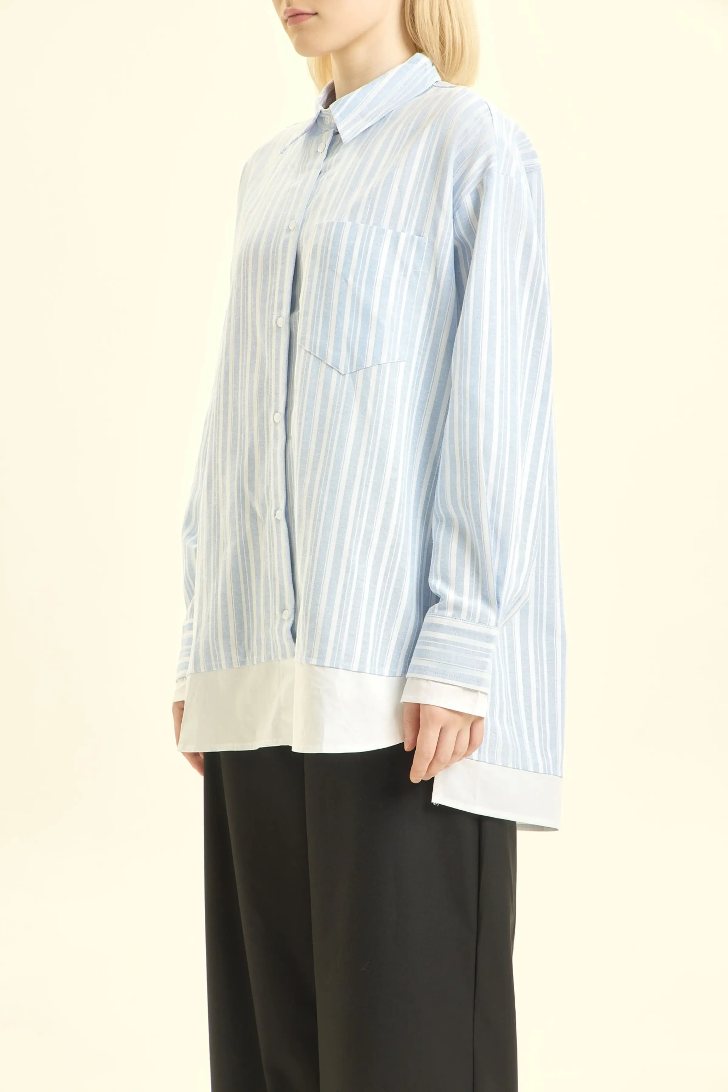 Рубашка голубой для женщин 46300-10 66