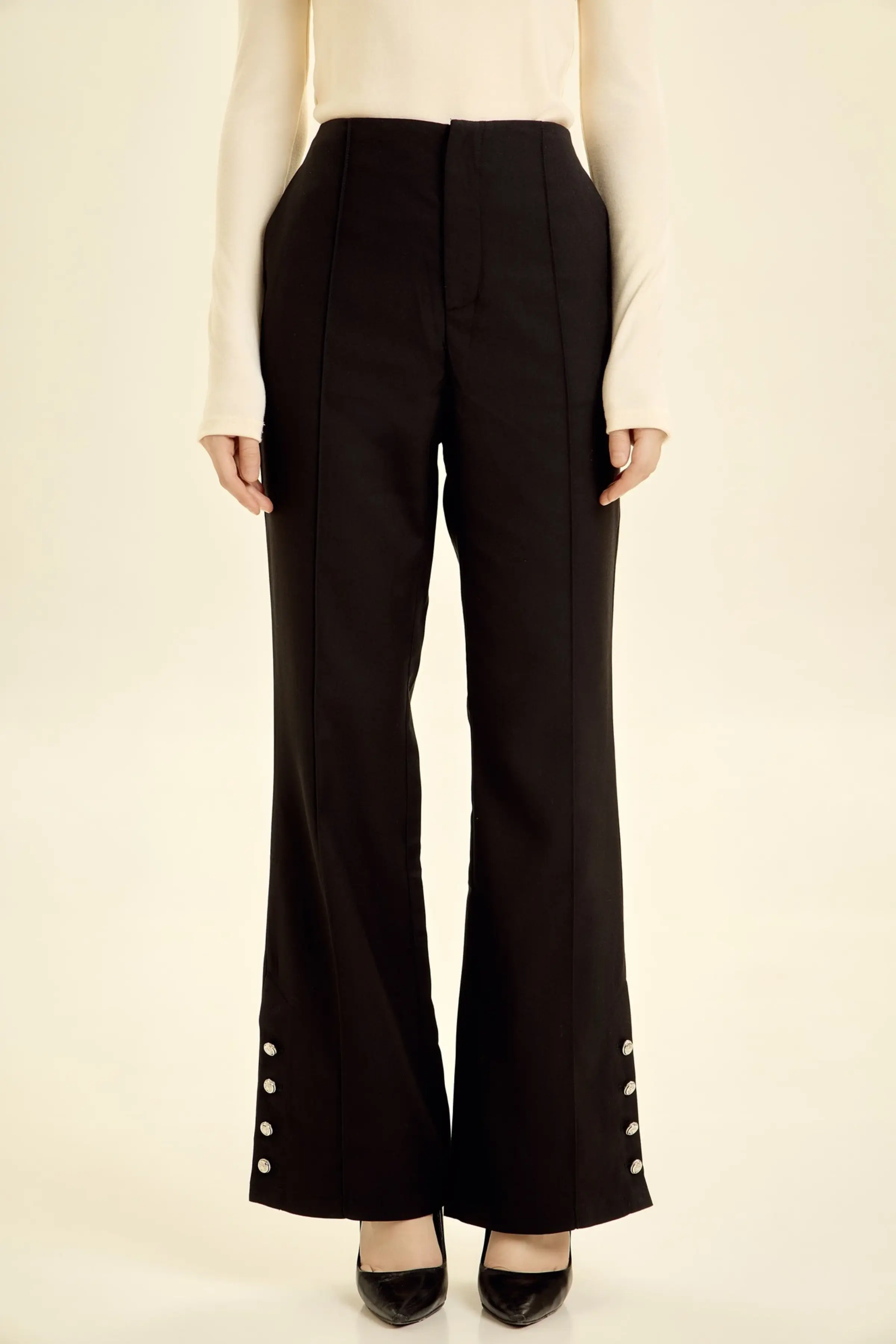 Брюки черный для женщин 46141-1 71