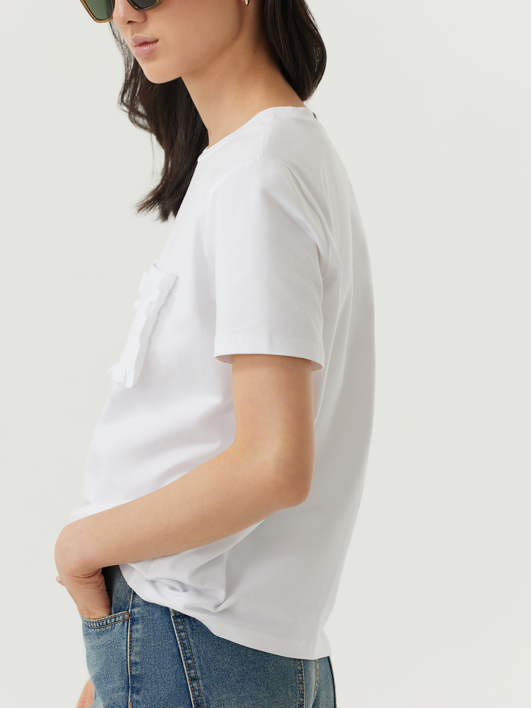 Футболка белый для женщин 48274-4 67