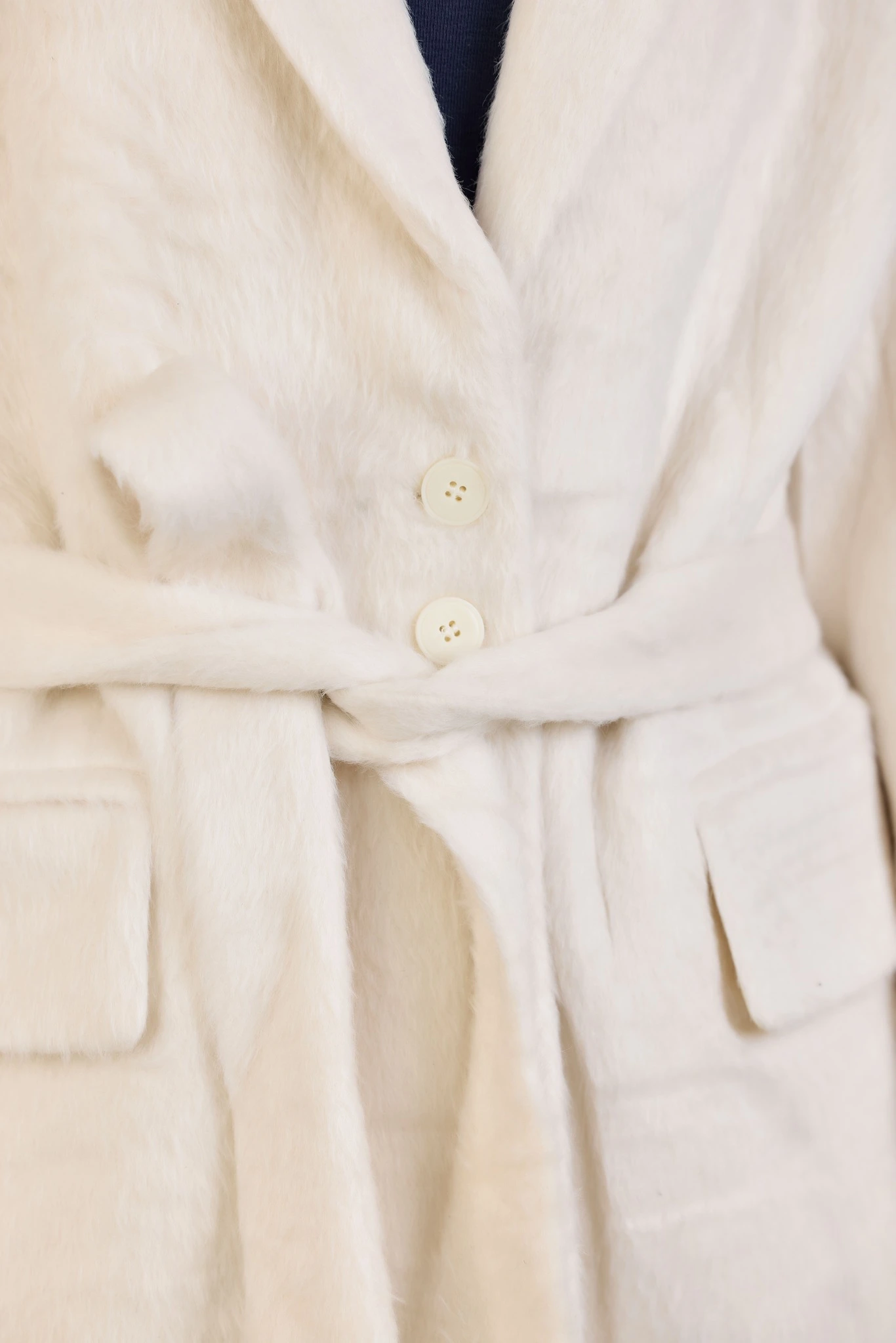 Пальто белый для женщин 43427-4 53