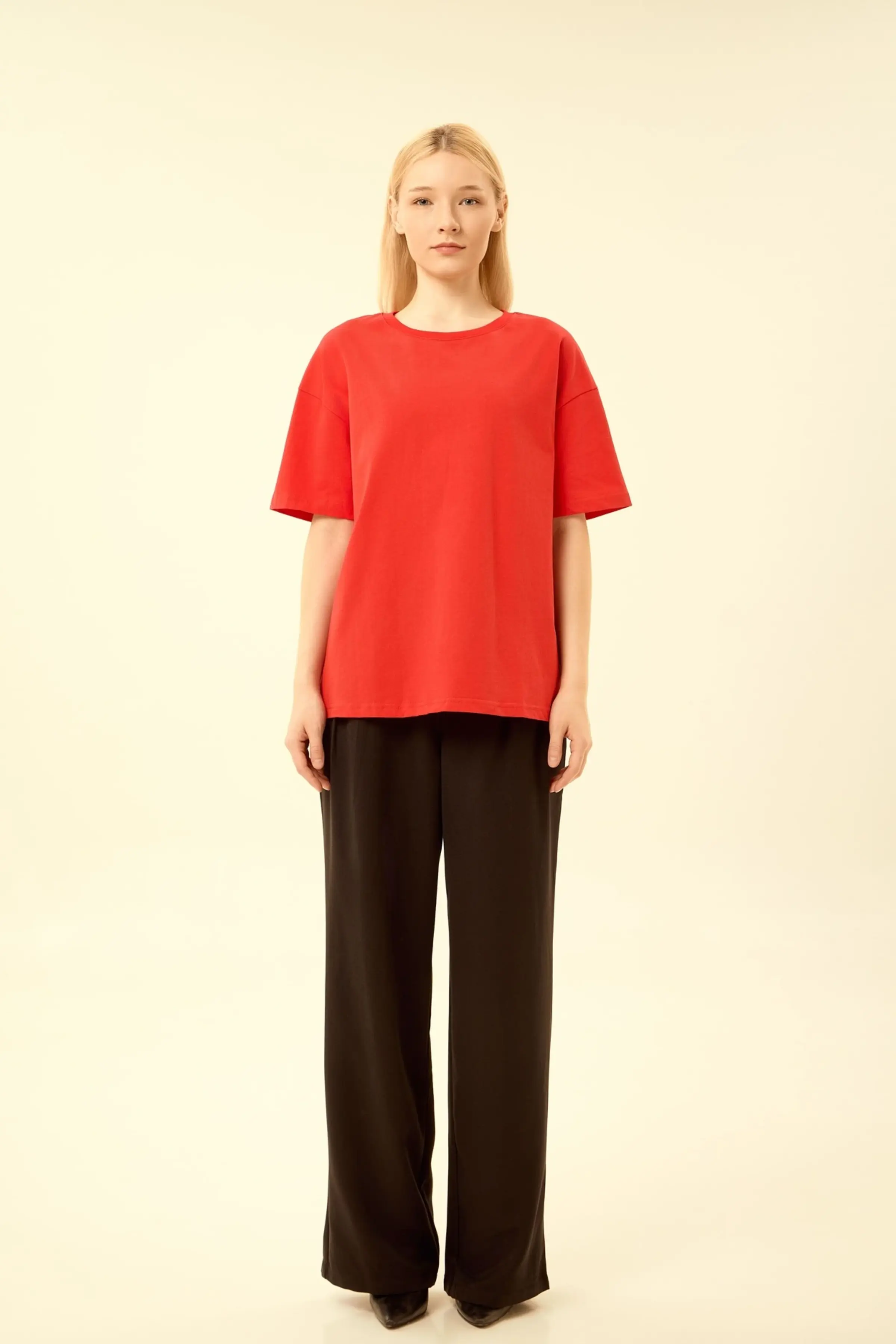 Футболка красный для женщин 46255-7 67