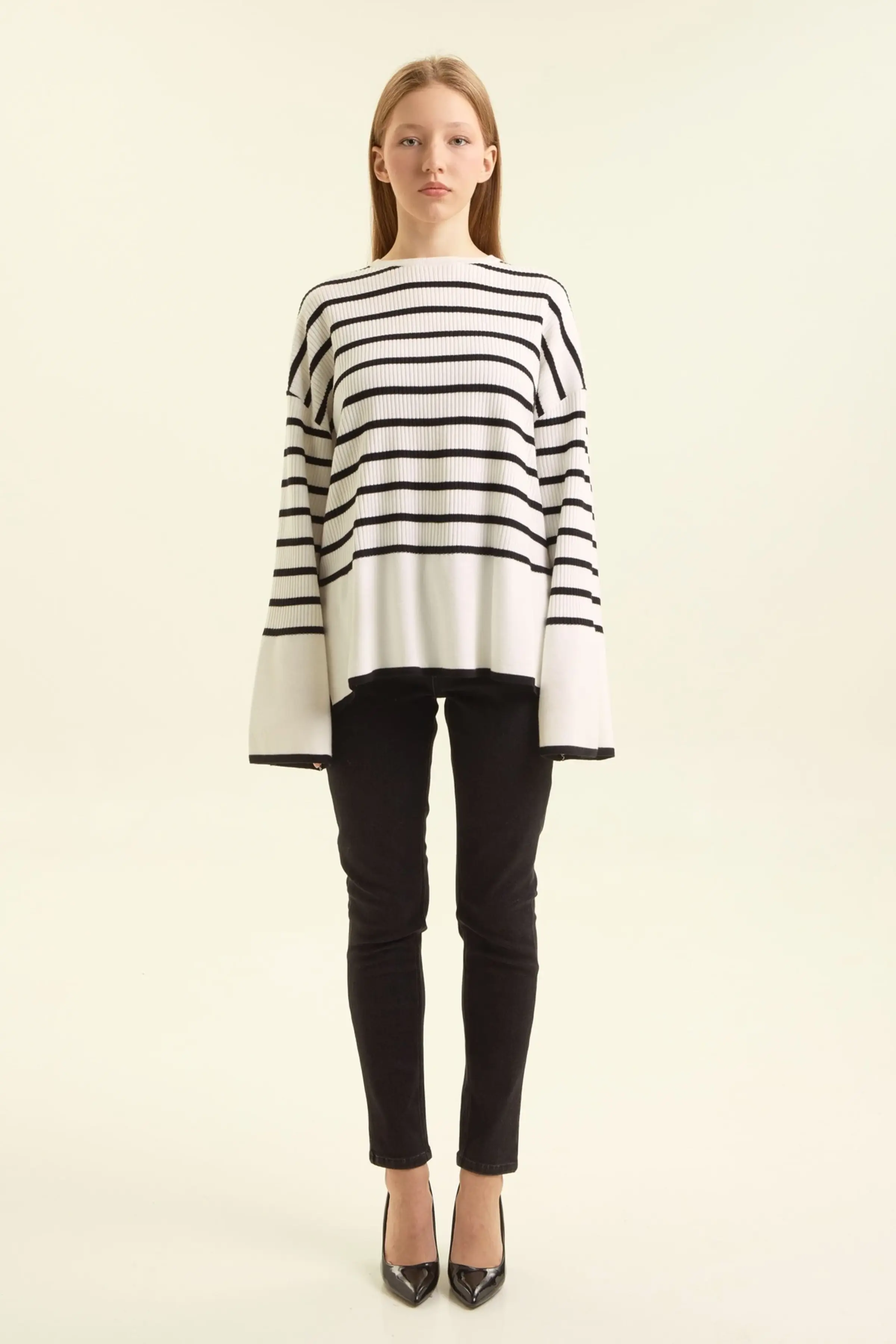 Джинсы черный для женщин 47186-1 74