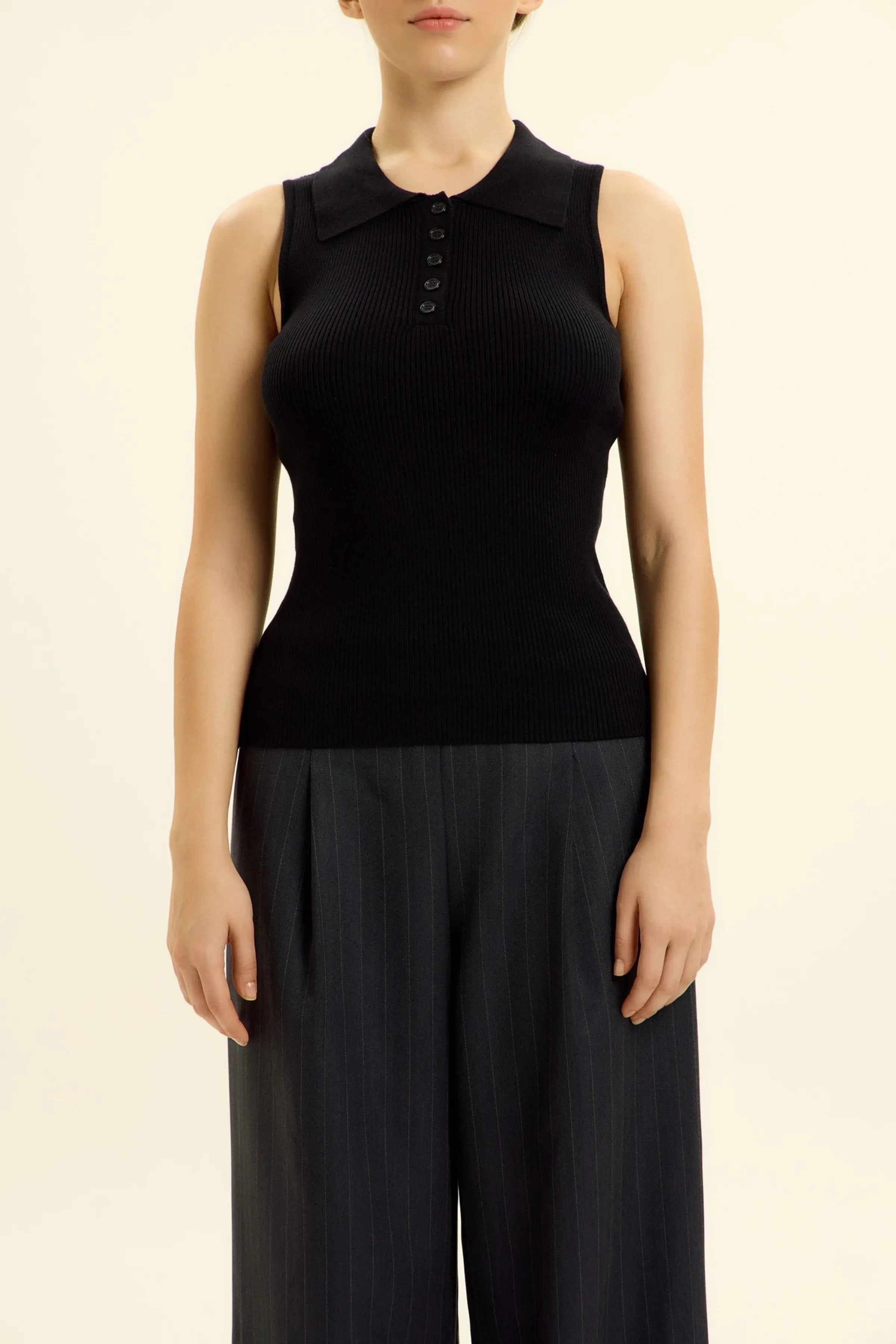 Джемпер черный для женщин 46238-1 60