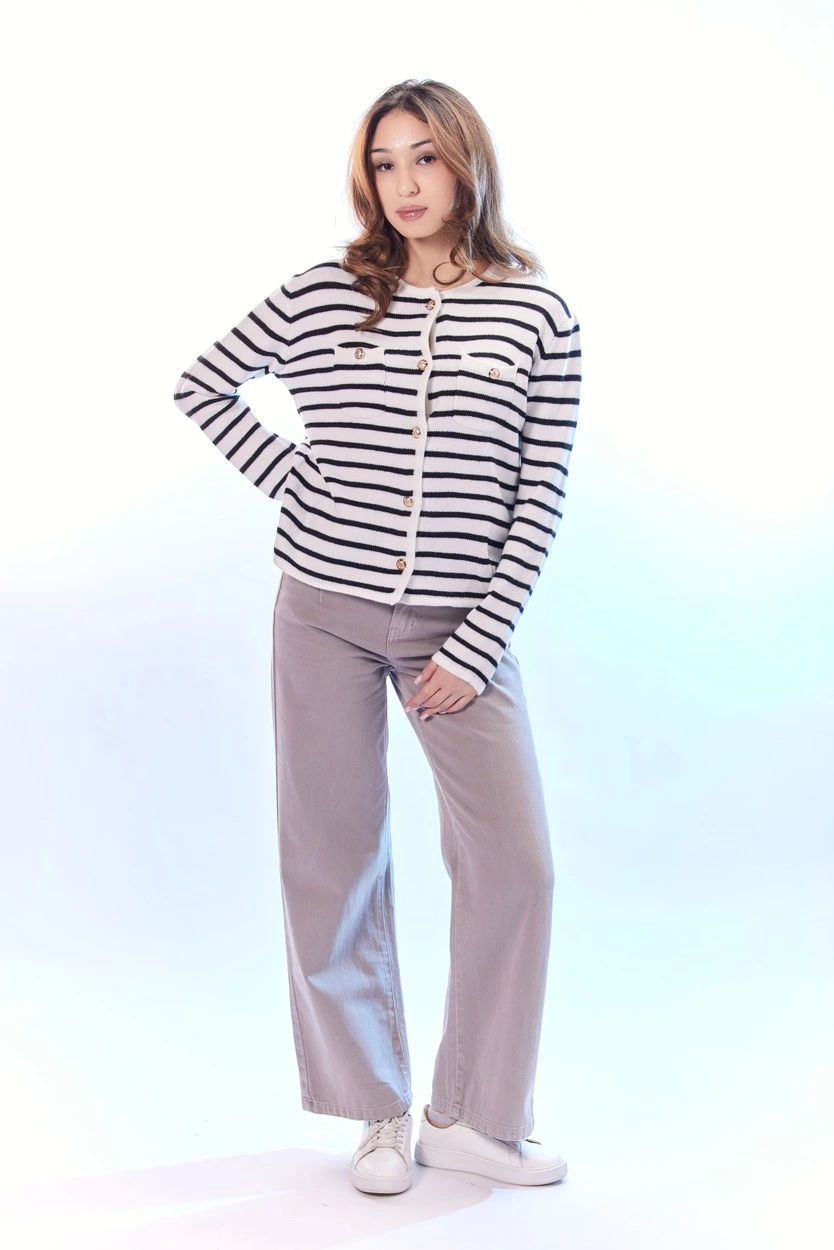 Джинсы серый для женщин 44216-61 74