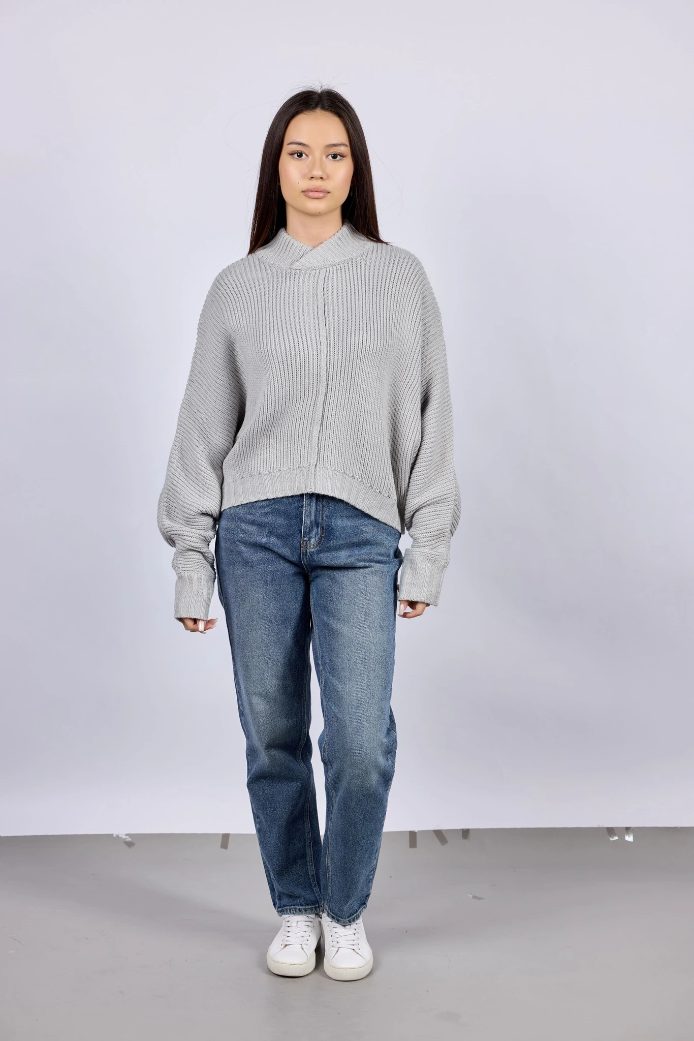 Свитер серый для женщин 43240-61 65