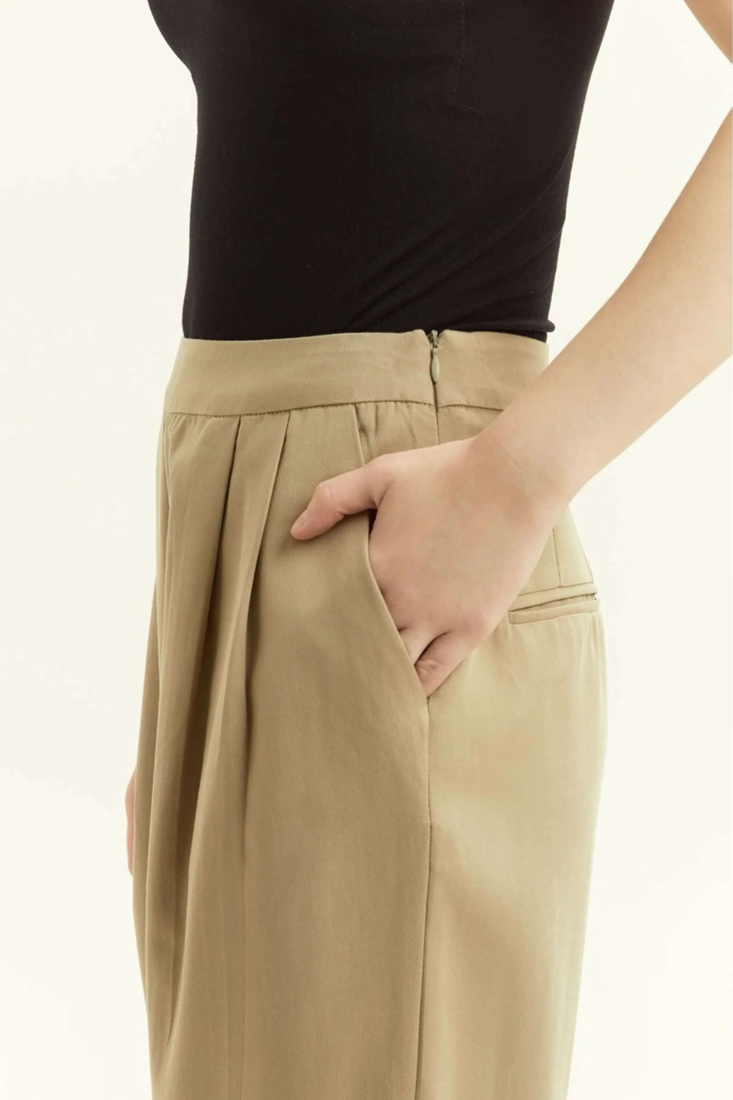 Брюки хаки для женщин 45288-14 71