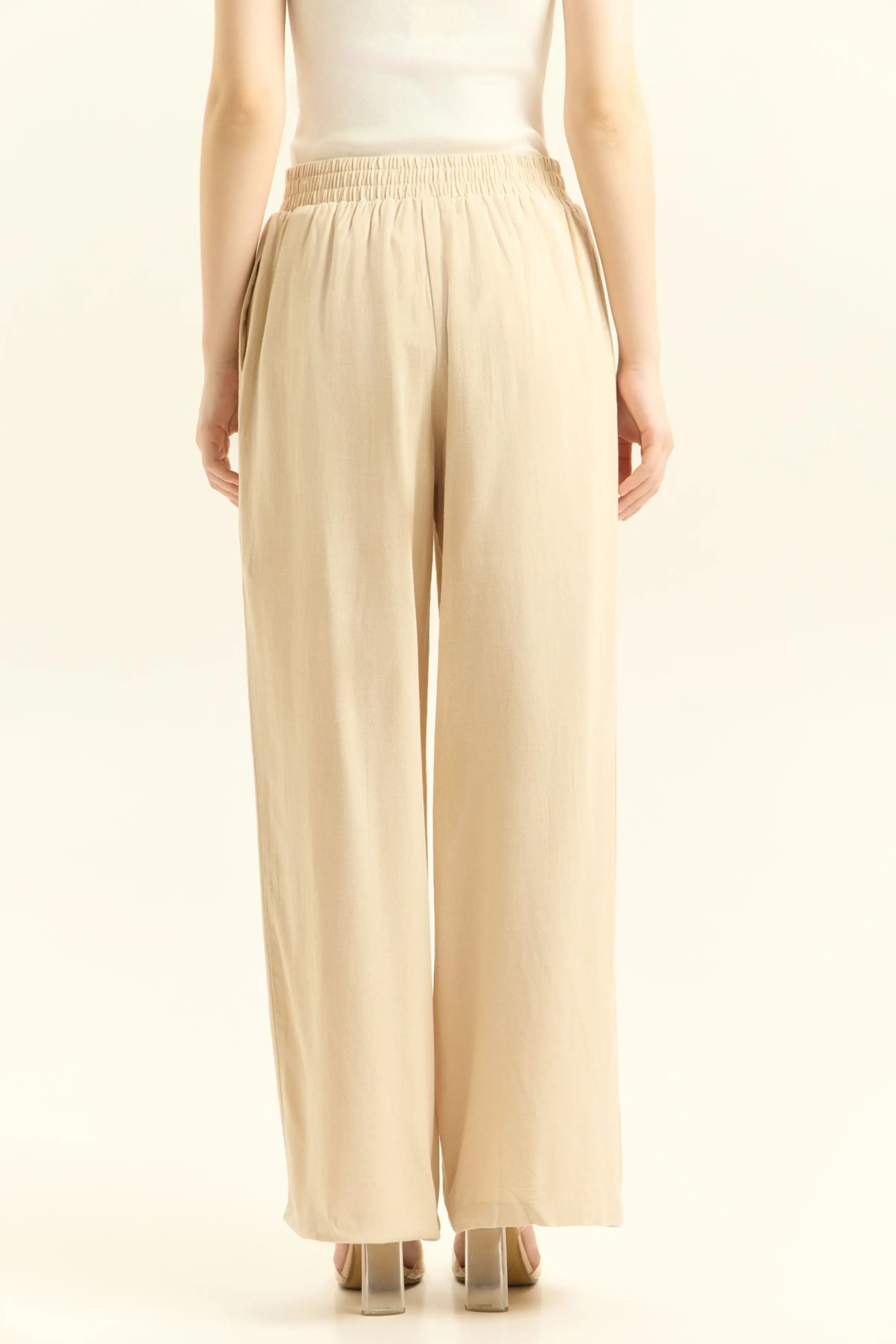 Брюки бежевый для женщин 45213-15 71