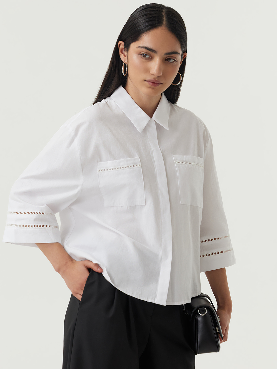 Рубашка белый для женщин 48255-4 66