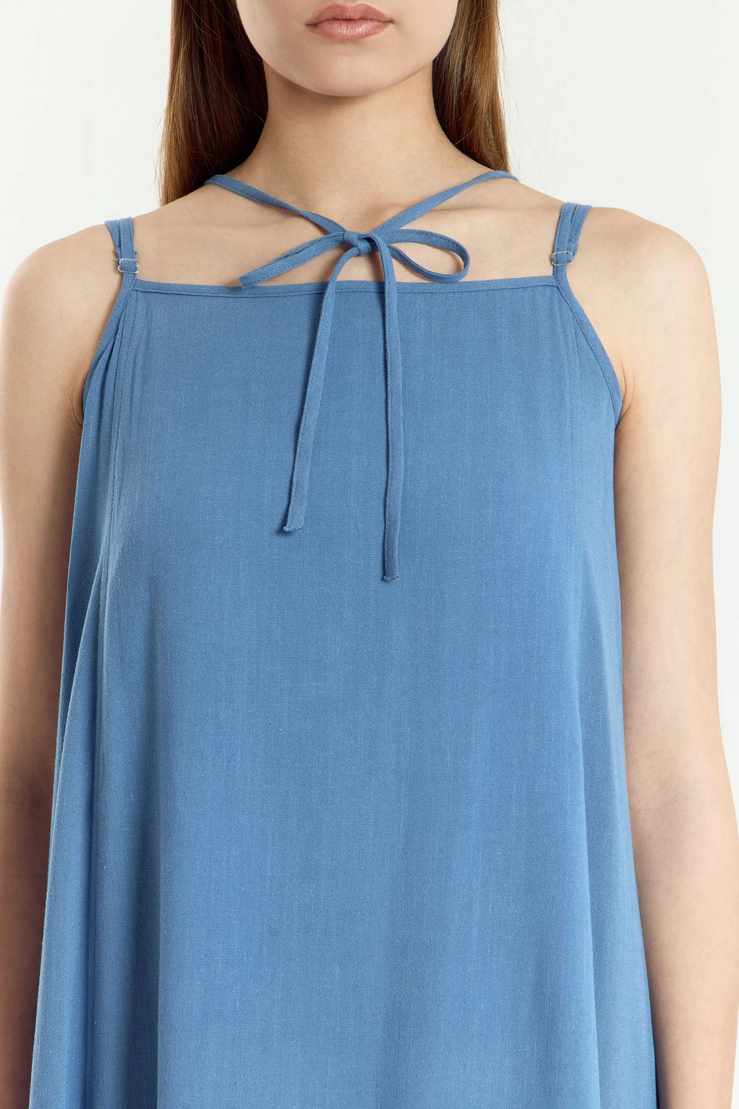 Сарафан темно-синий для женщин 45286-18 48