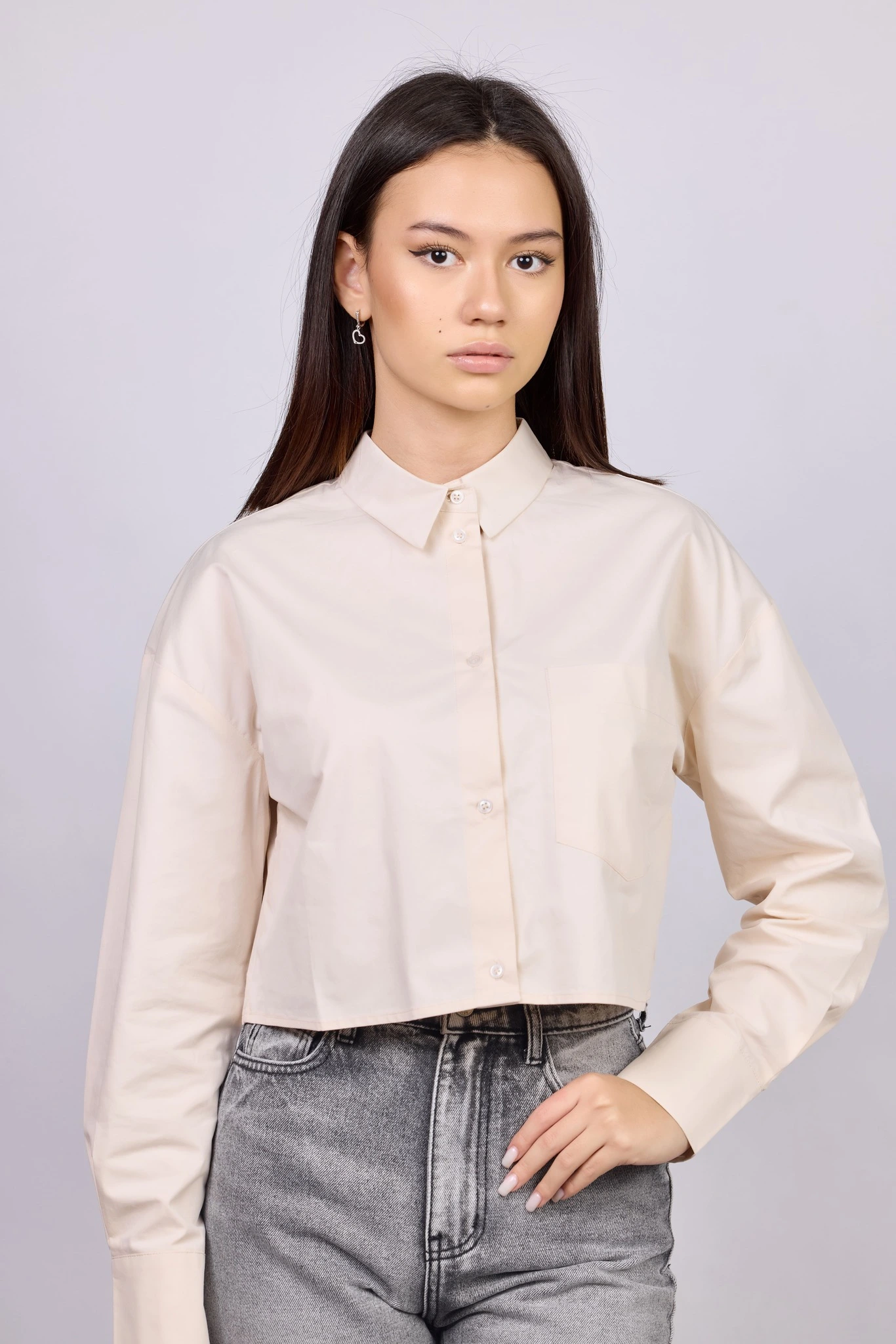 Рубашка бежевый для женщин 42137-15 66