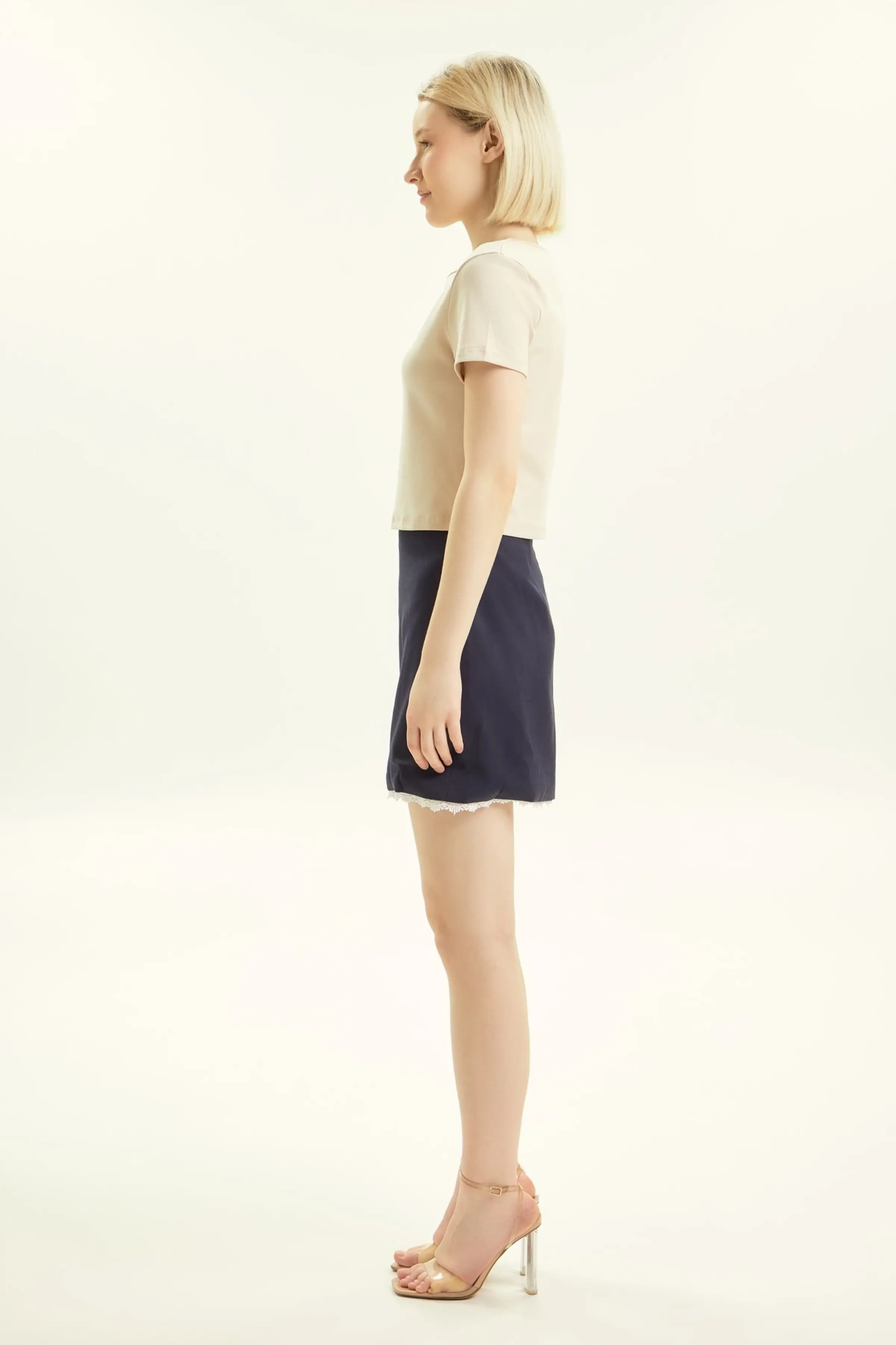 Юбка синий для женщин 44297-65 52