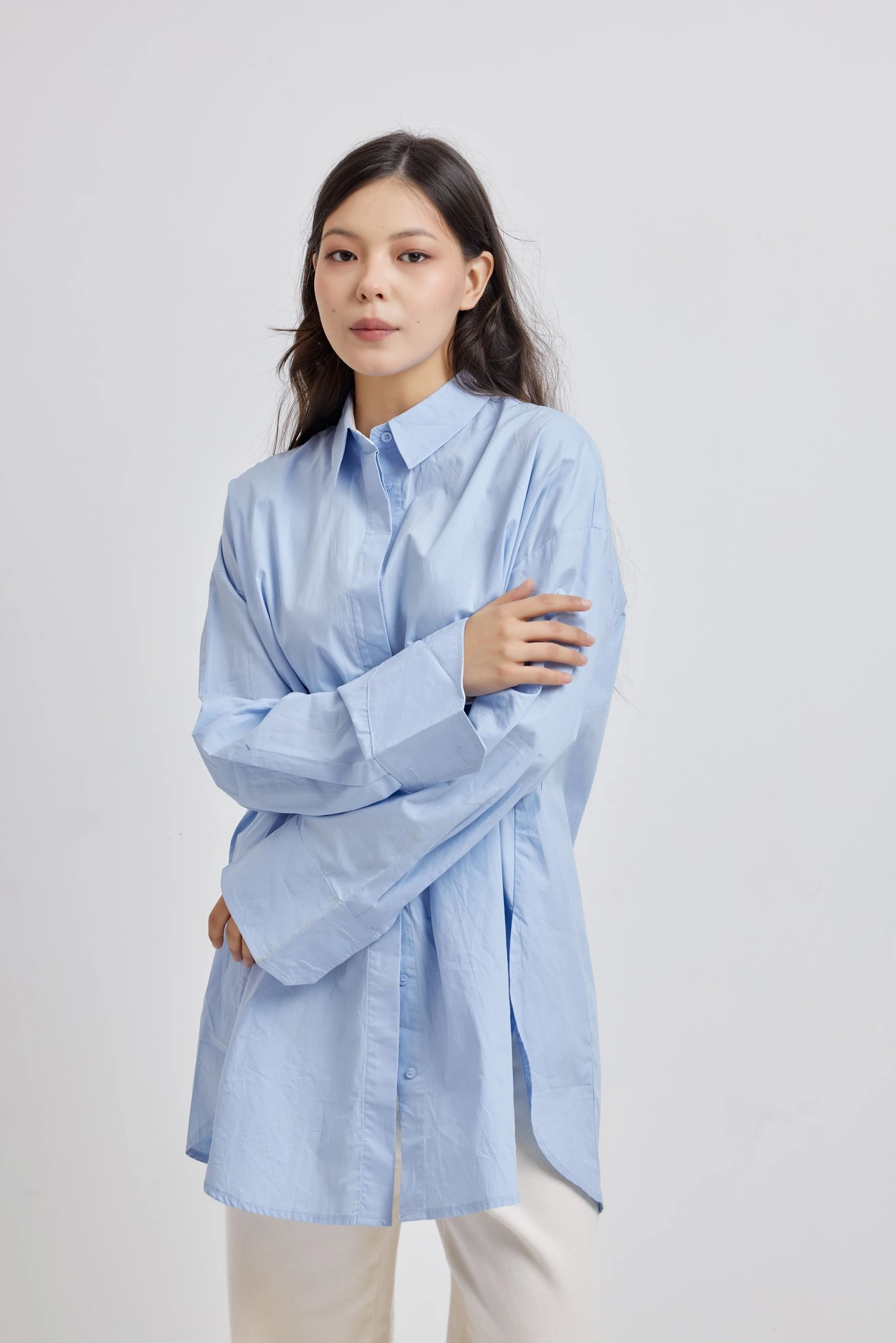 Рубашка синий для женщин 42211-65 66